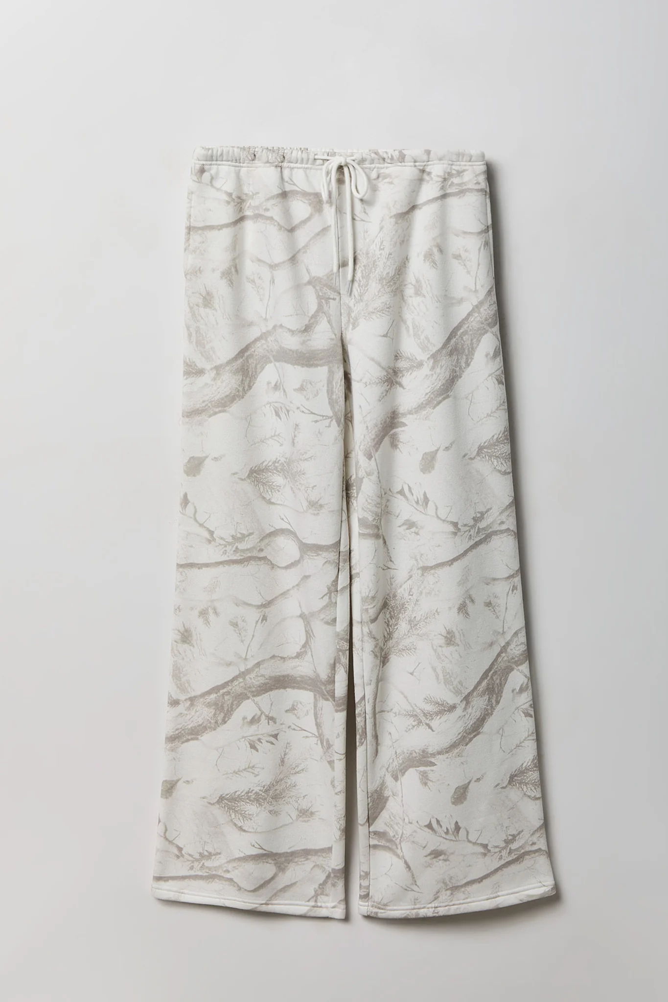 Fleece Low Rise Wide Leg Sweatpant