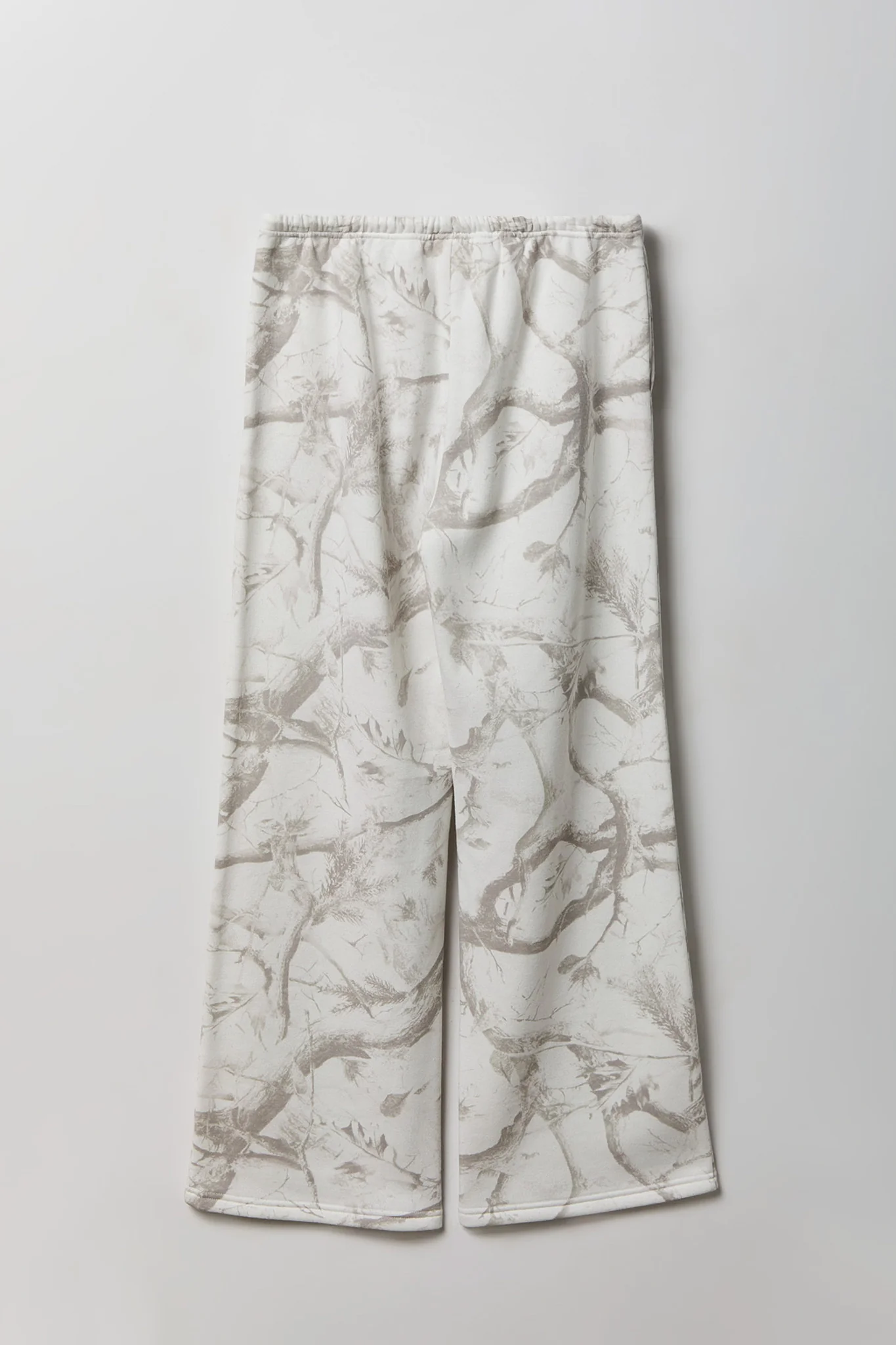 Fleece Low Rise Wide Leg Sweatpant