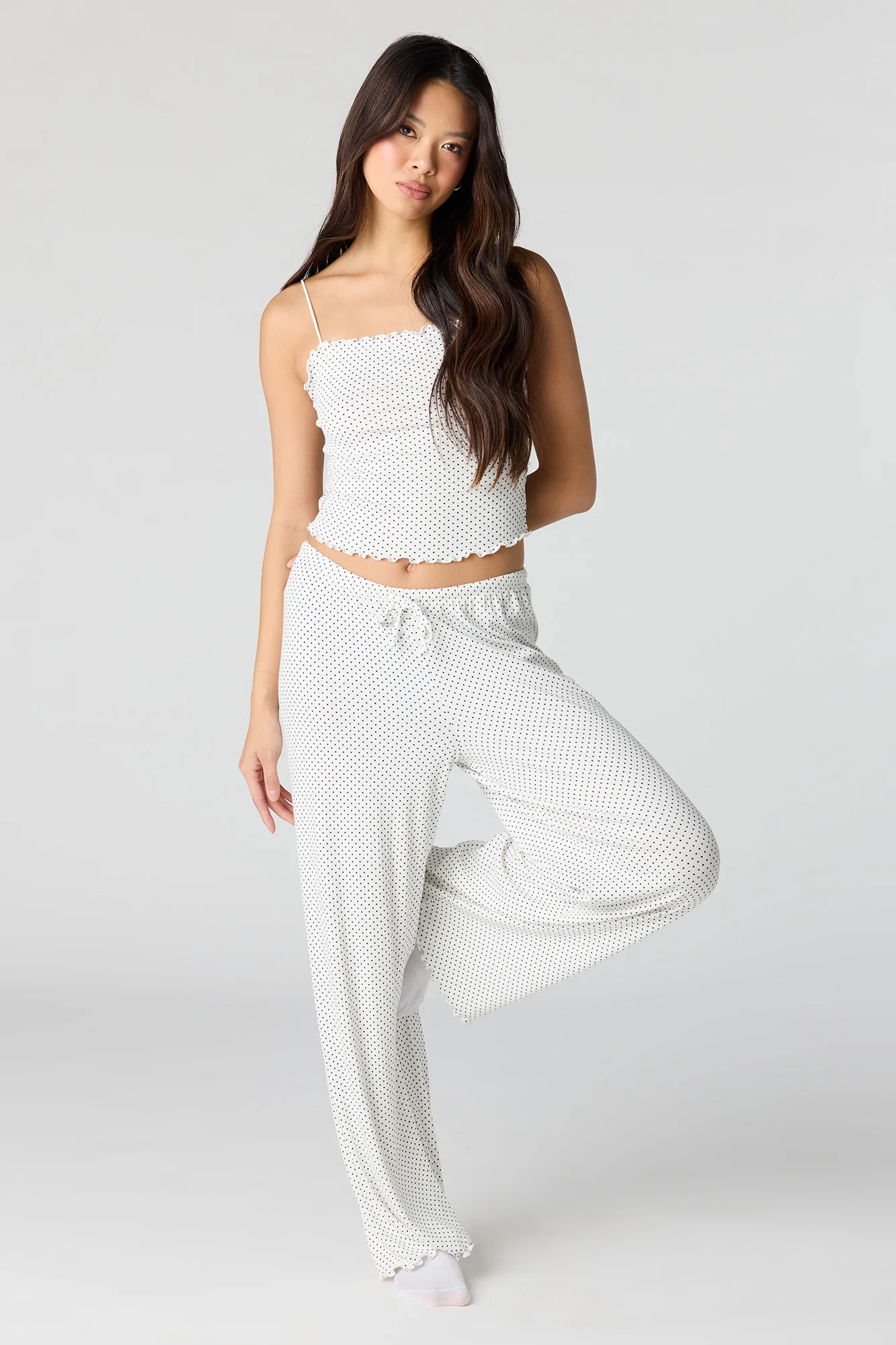 6493-pointelle-tank-pant-pajama-set-1.webp Pointelle Tank & Pant Pajama Set