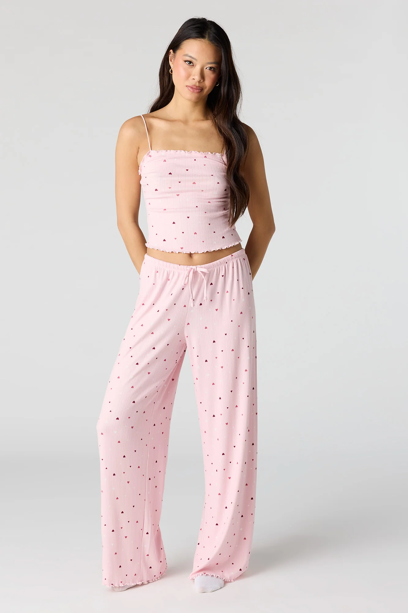 Pointelle Tank & Pant Pajama Set