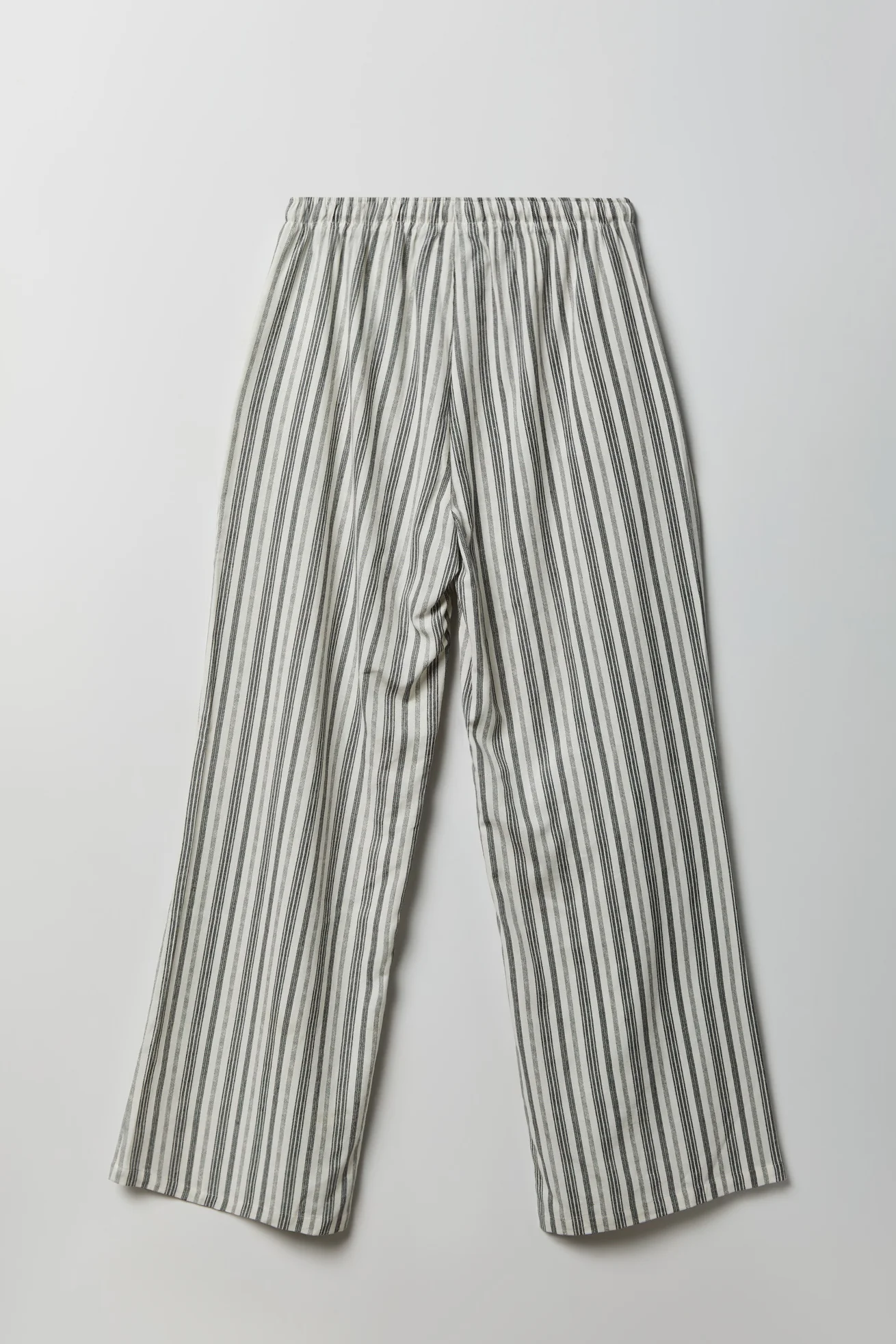 Linen-Blend Flowy Wide Leg Pant