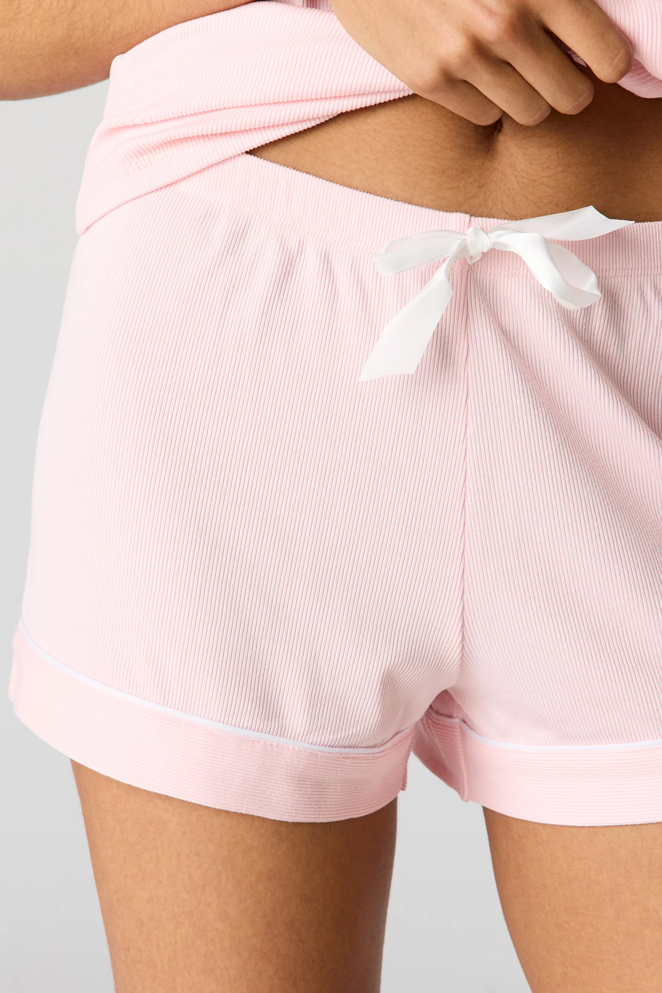 6697-button-up-collared-top-short-pajama-set-20.webp Button-Up Collared Top & Short Pajama Set
