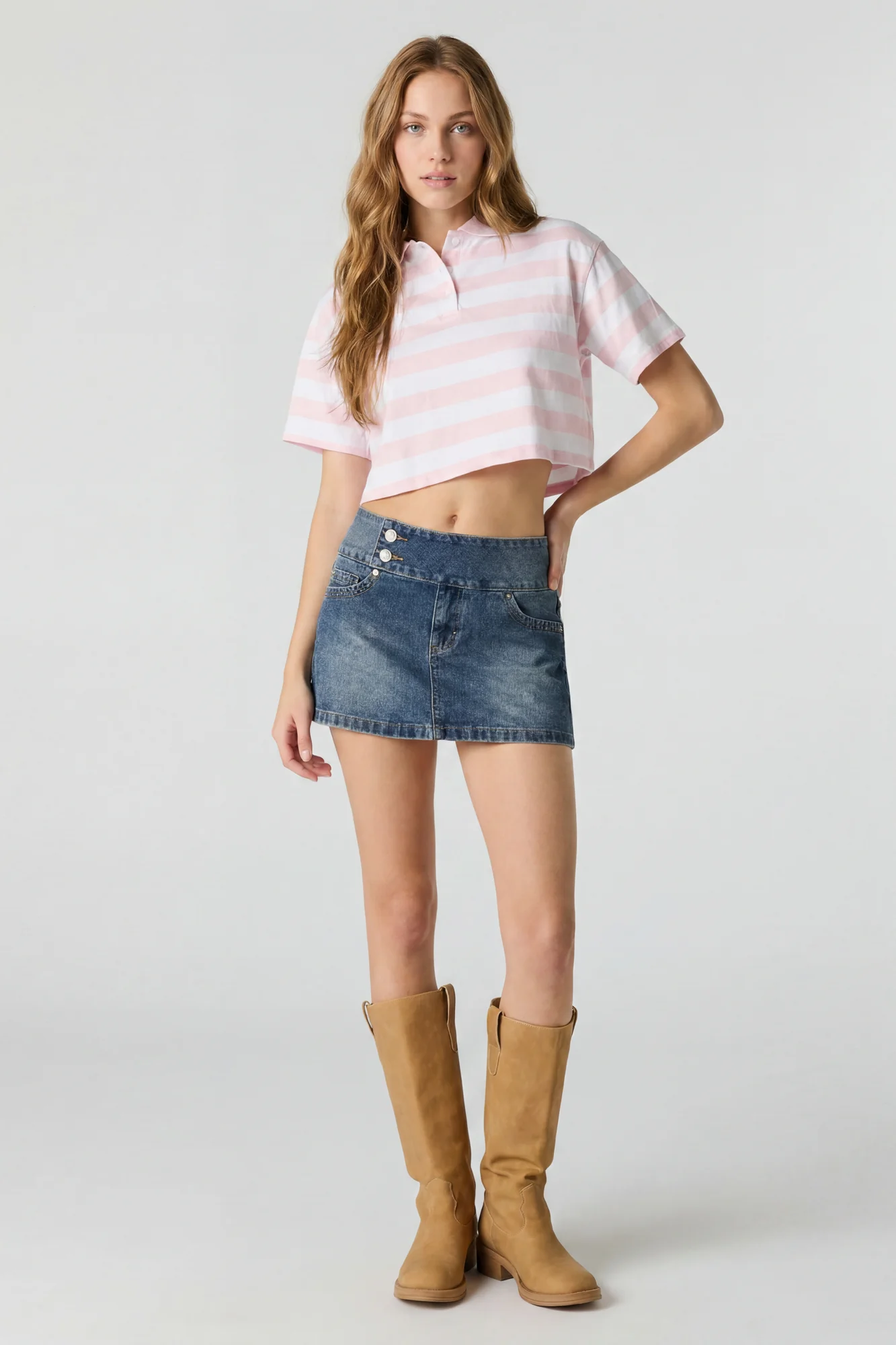 6813-low-rise-denim-micro-skort-15.webp Low Rise Denim Micro Skort