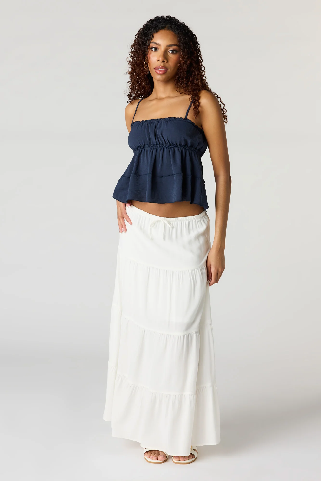 6851-ruffle-babydoll-tank-3.webp Ruffle Babydoll Tank
