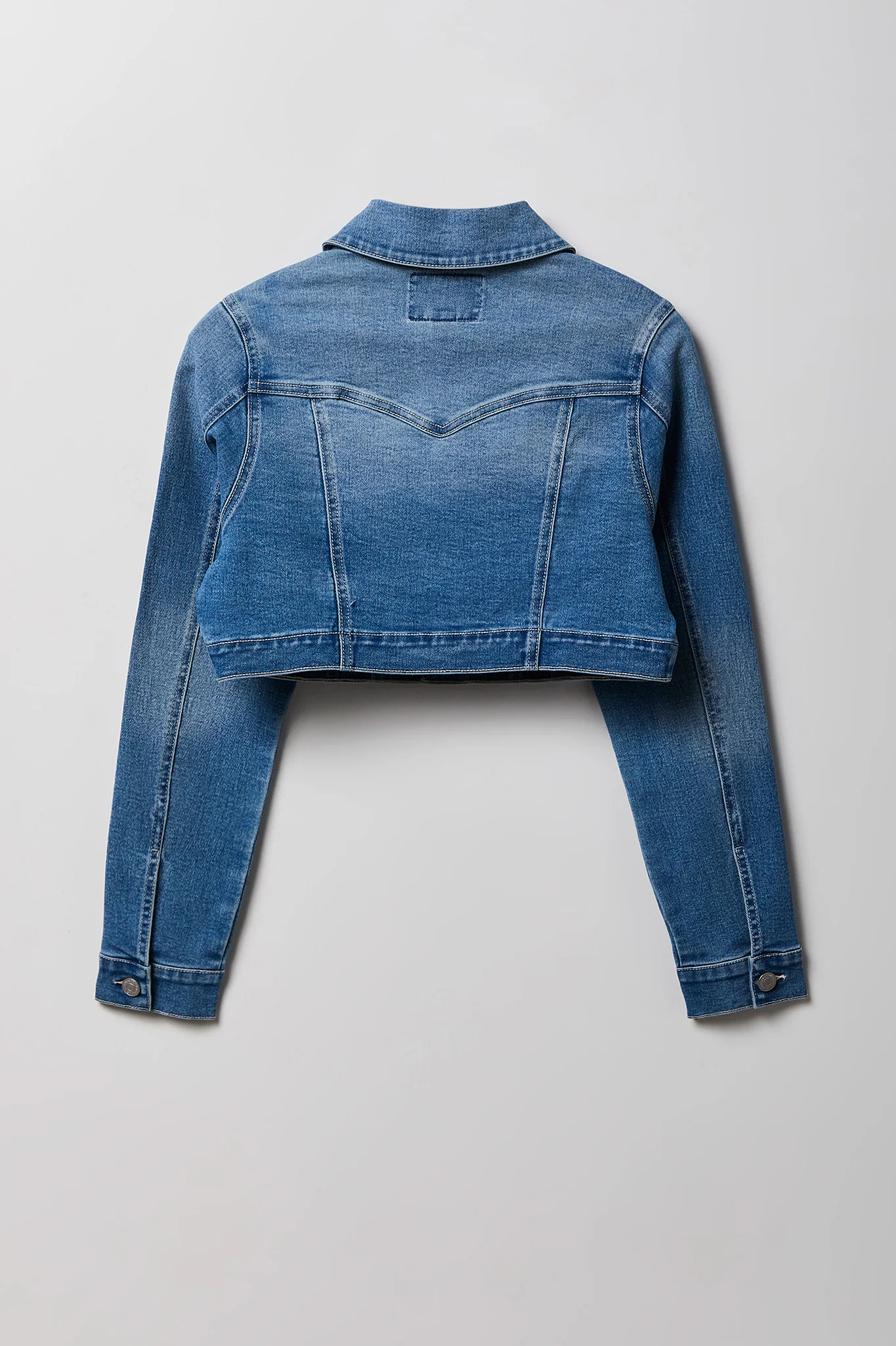 Classic Cropped Denim Jacket
