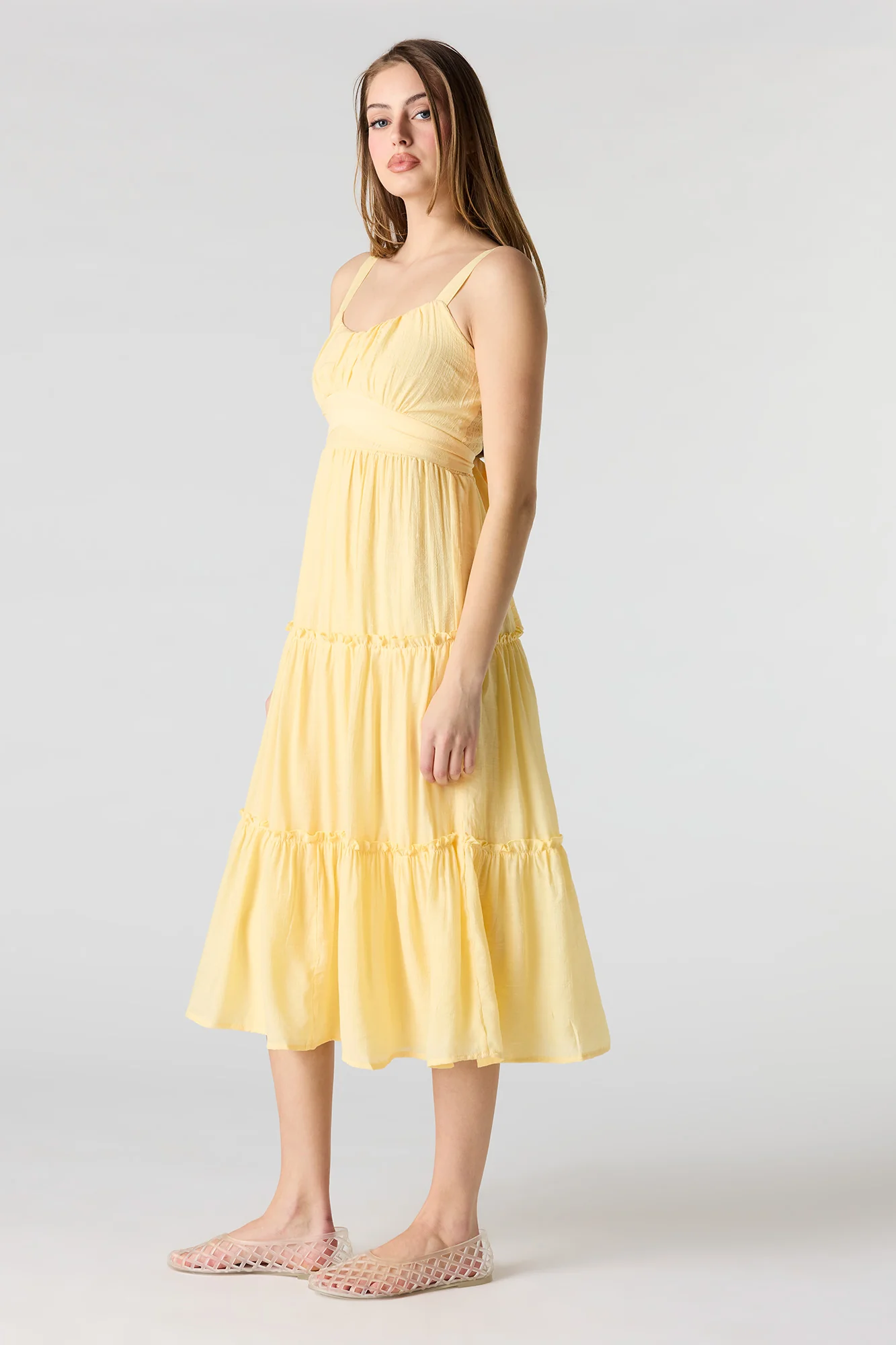 7162-tie-waist-tiered-midi-dress-11.webp Tie Waist Tiered Midi Dress