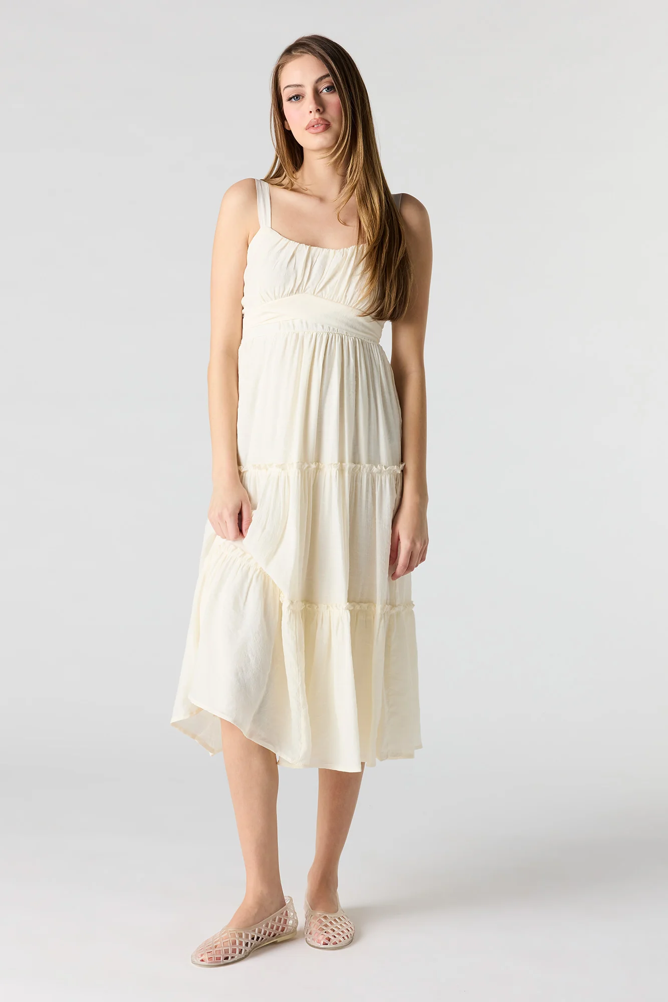 7162-tie-waist-tiered-midi-dress-4.webp Tie Waist Tiered Midi Dress