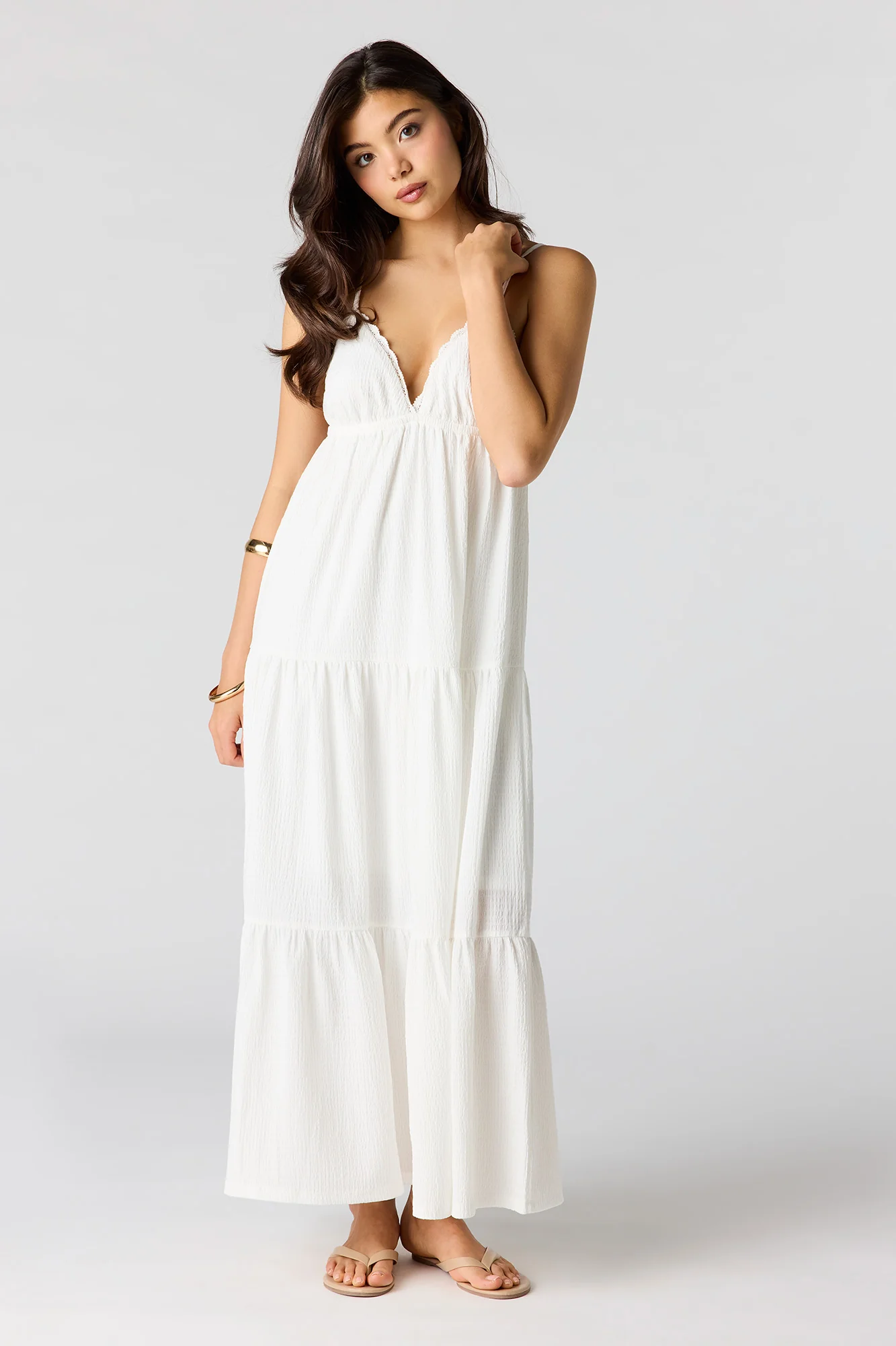 7325-textured-babydoll-maxi-dress-4.webp Textured Babydoll Maxi Dress