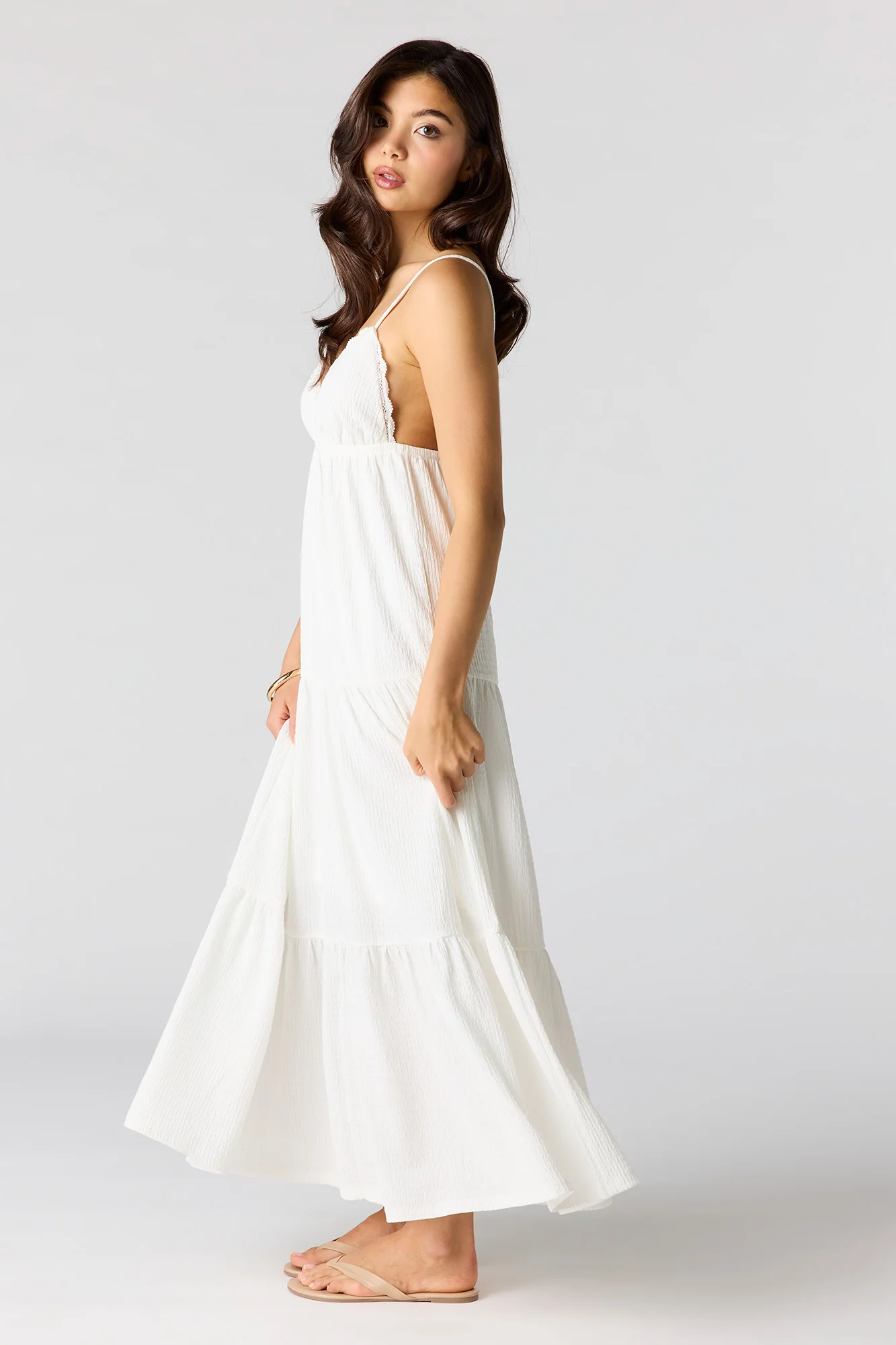 7325-textured-babydoll-maxi-dress-5.webp Textured Babydoll Maxi Dress