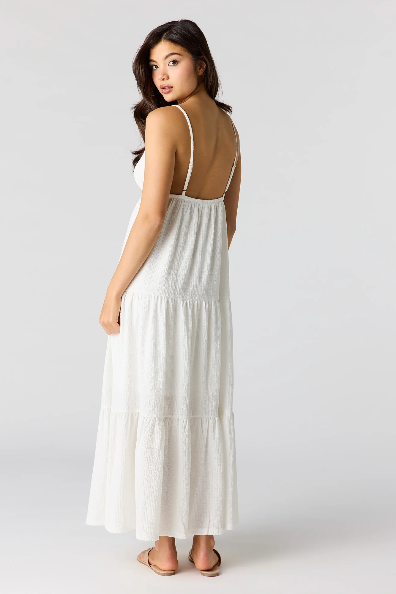 7325-textured-babydoll-maxi-dress-6.webp Textured Babydoll Maxi Dress