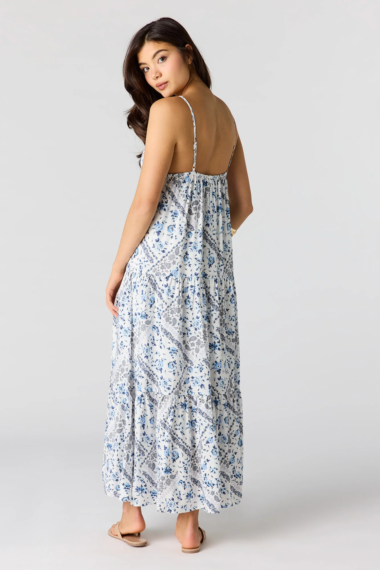 7336-textured-babydoll-maxi-dress-6.webp Textured Babydoll Maxi Dress