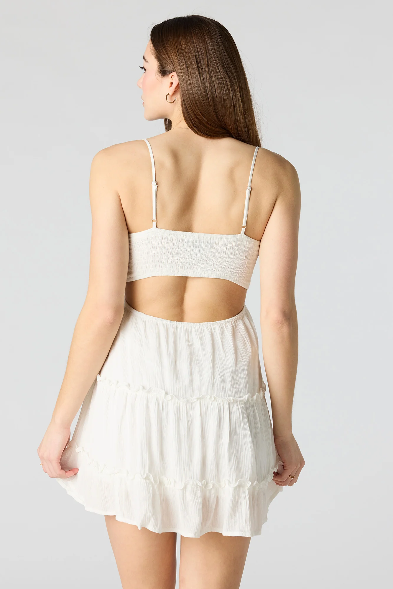 7393-lace-tiered-mini-dress-2.webp Lace Tiered Mini Dress