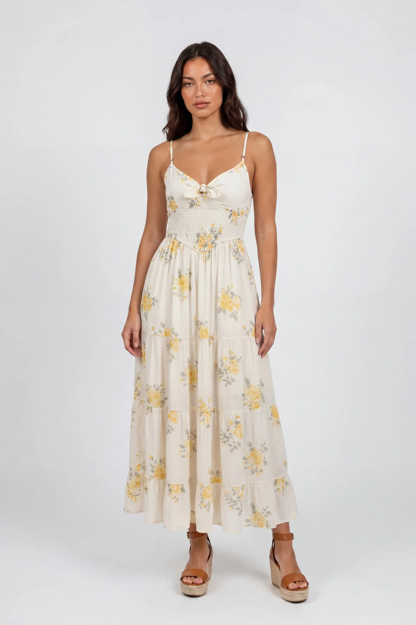 7506-bow-cinched-waist-tiered-maxi-dress-11.webp Bow Cinched Waist Tiered Maxi Dress