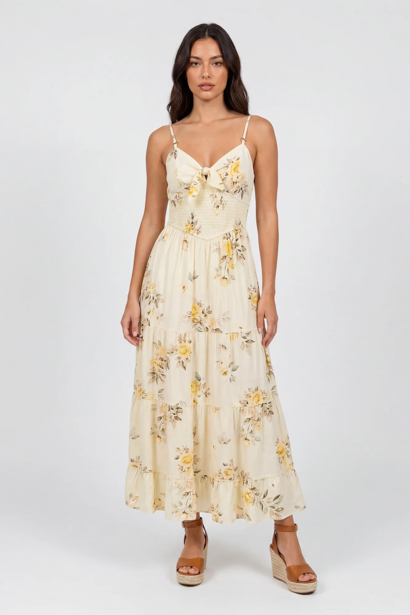7506-bow-cinched-waist-tiered-maxi-dress-16.webp Bow Cinched Waist Tiered Maxi Dress
