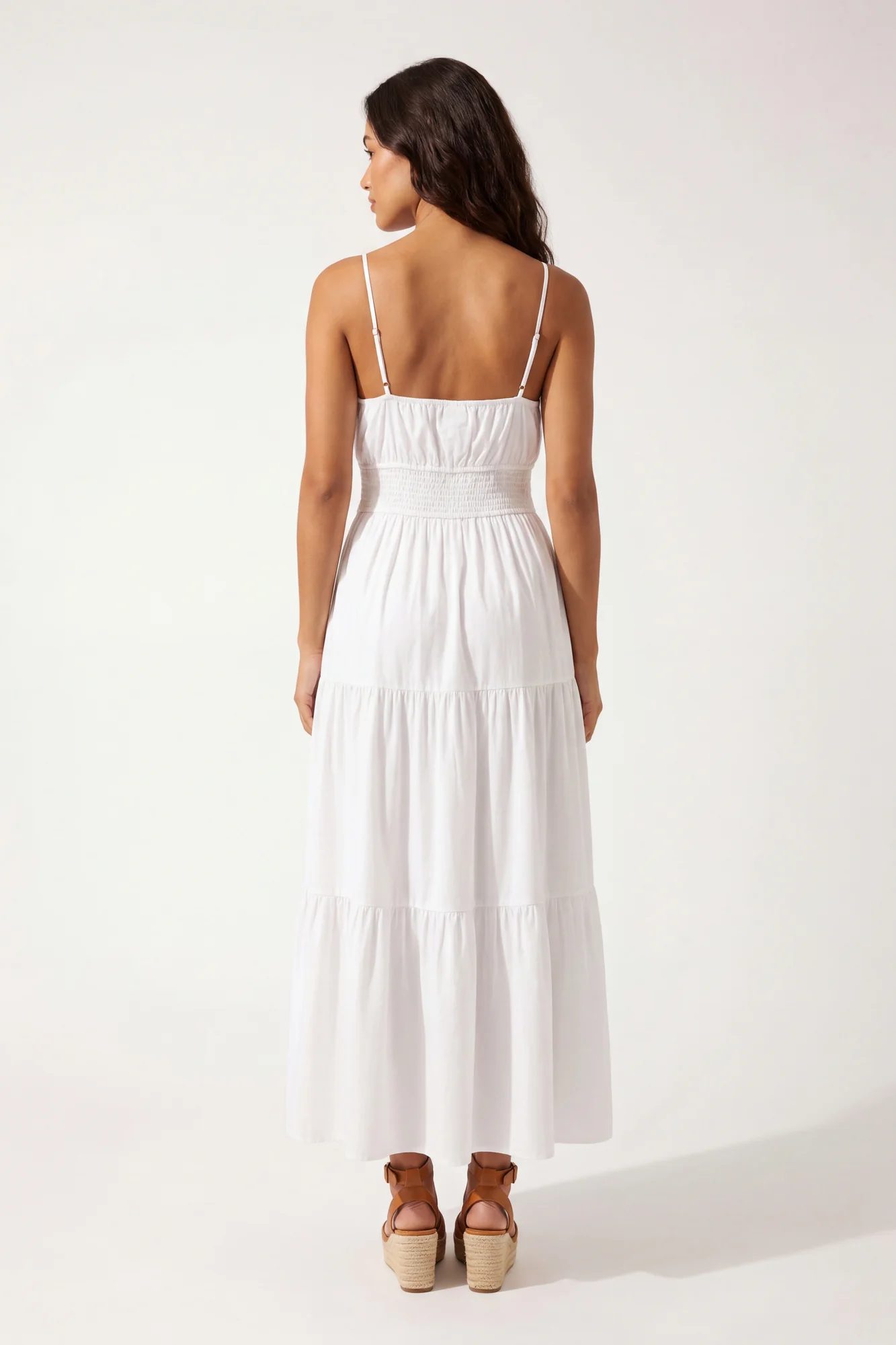 7506-bow-cinched-waist-tiered-maxi-dress-7.webp Bow Cinched Waist Tiered Maxi Dress