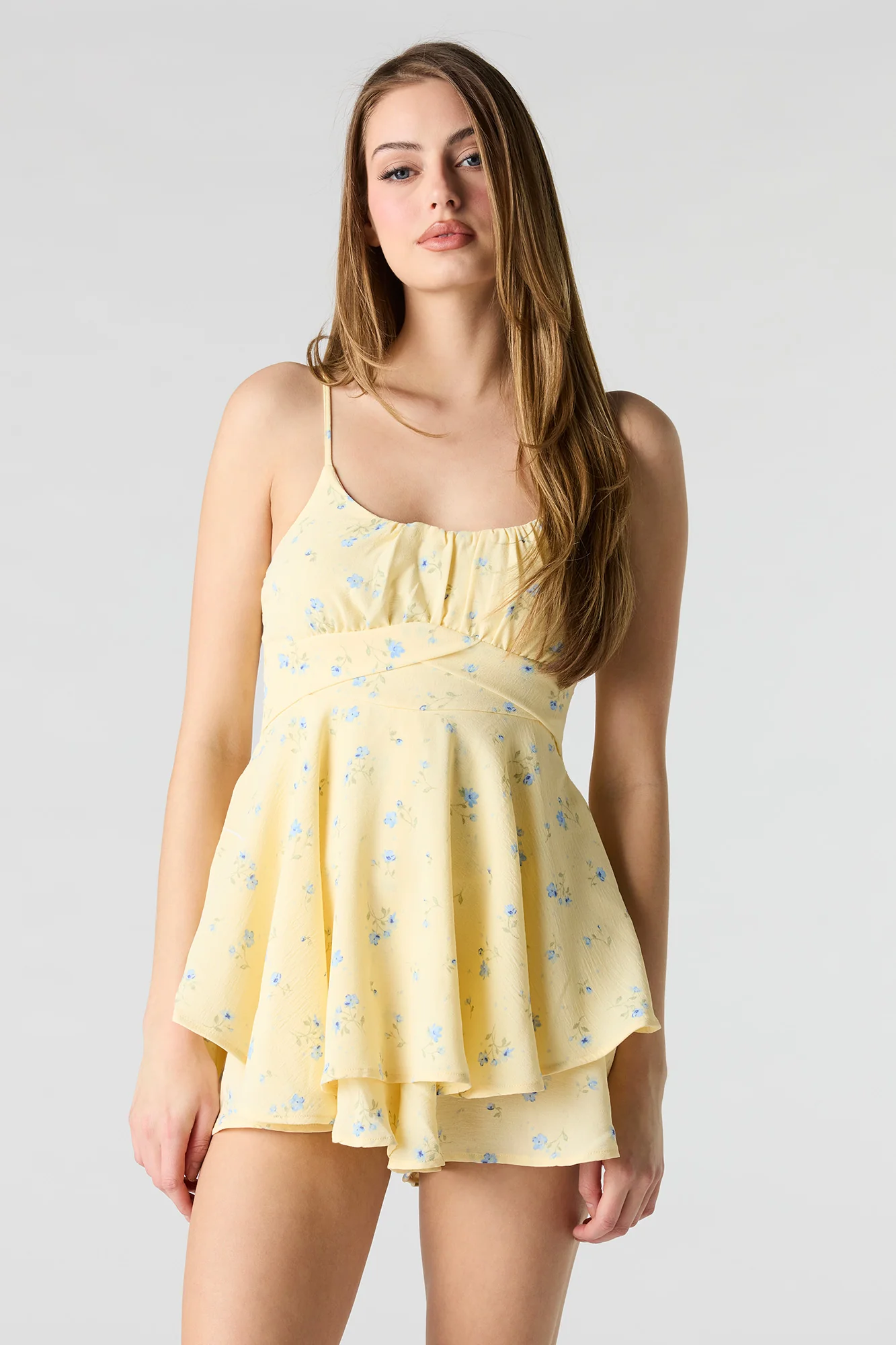 7559-flowy-tie-waist-romper-dress-1.webp Flowy Tie Waist Romper Dress