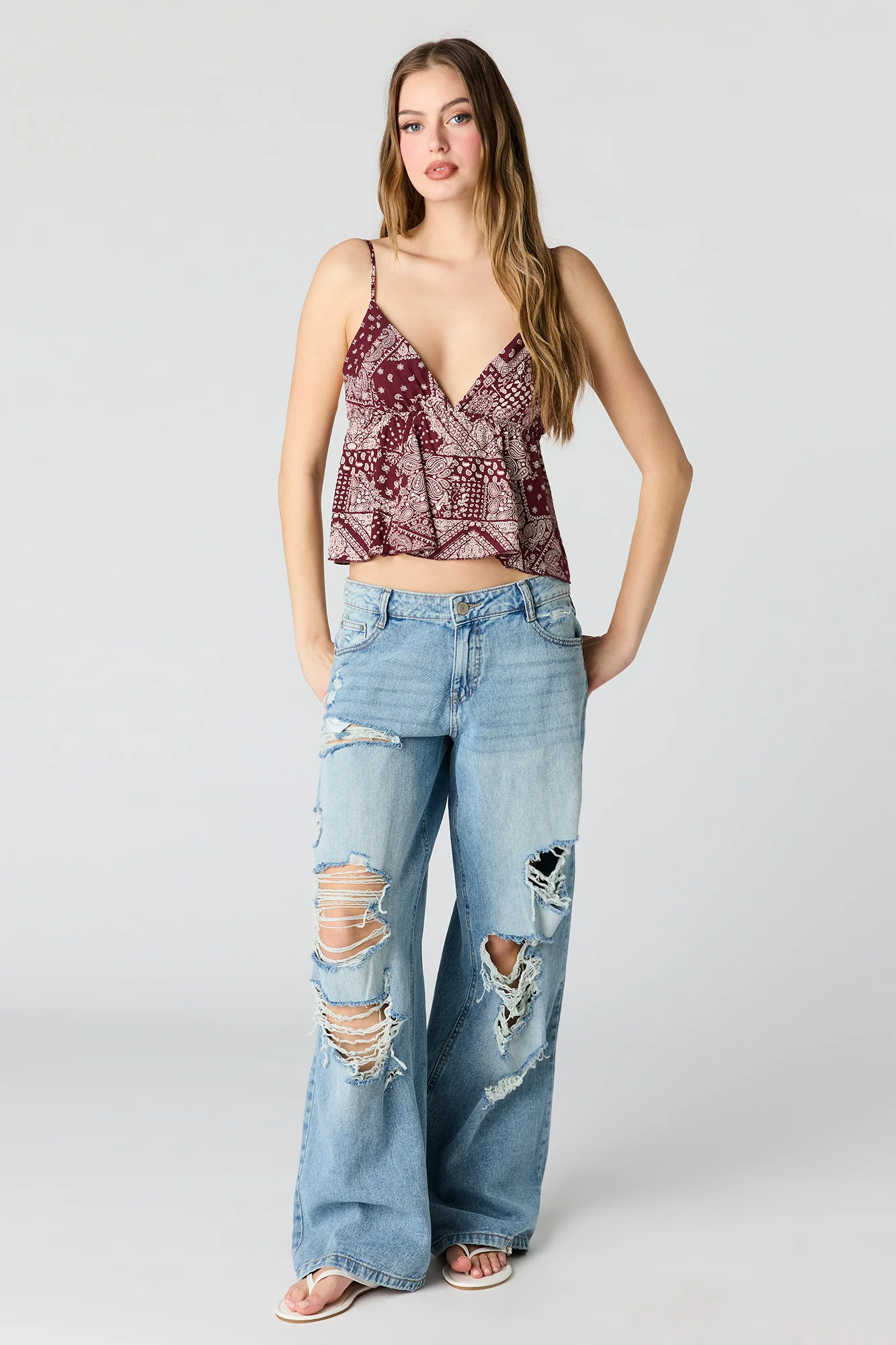 7669-printed-babydoll-top-6.webp Printed Babydoll Top