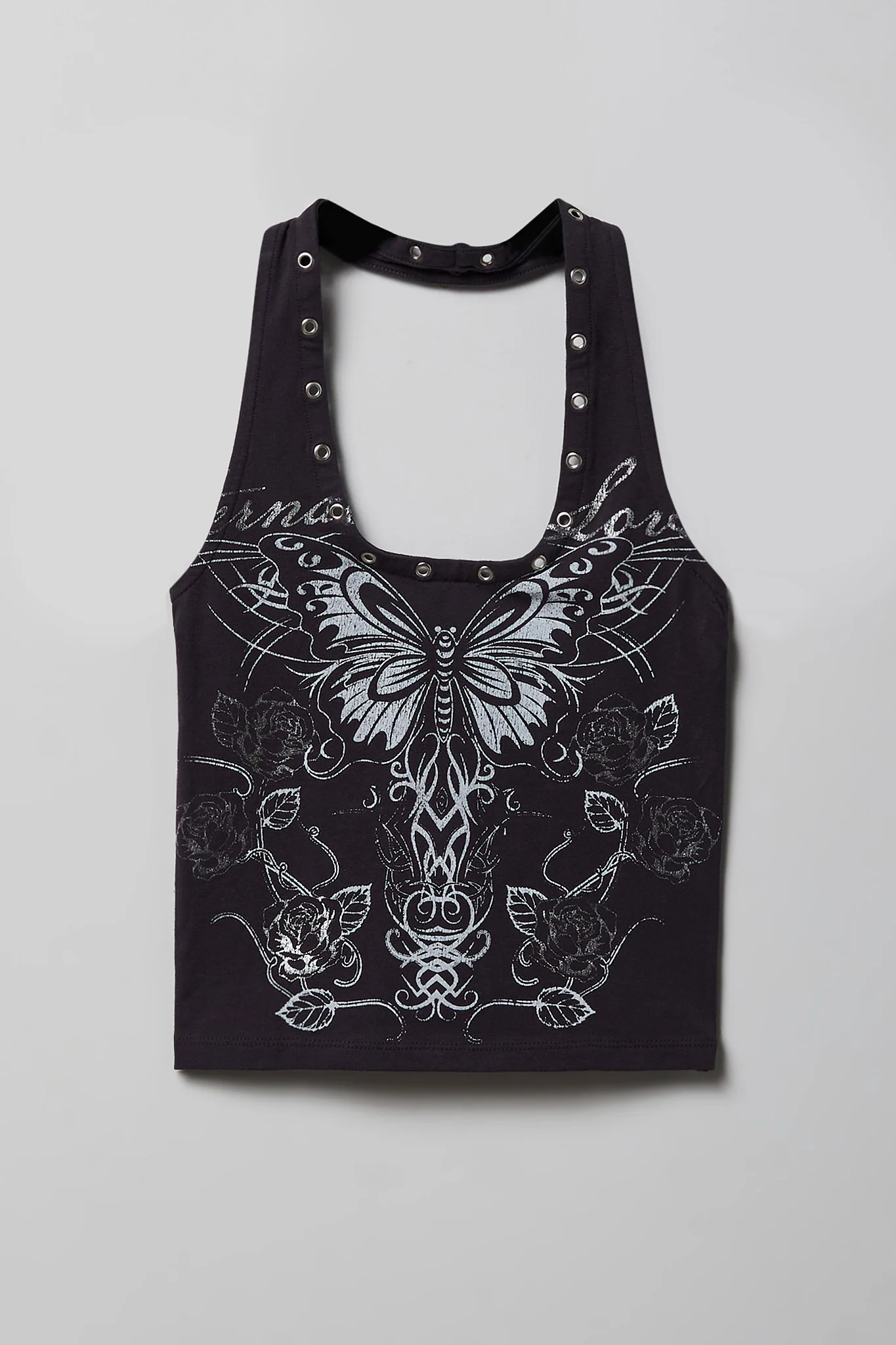 7838-graphic-grommet-trim-halter-top-14.webp Graphic Grommet Trim Halter Top