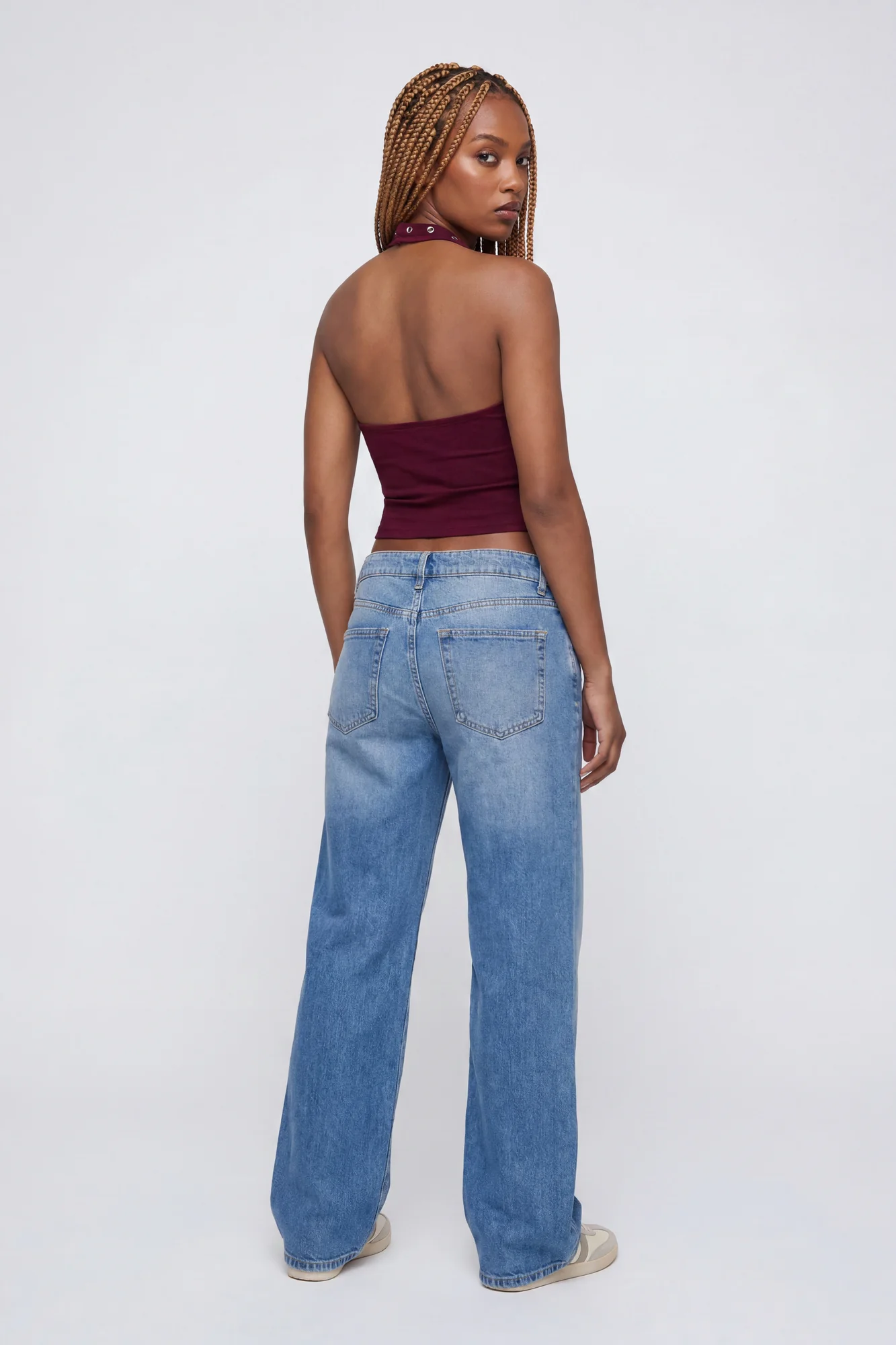 7838-graphic-grommet-trim-halter-top-22.webp Graphic Grommet Trim Halter Top