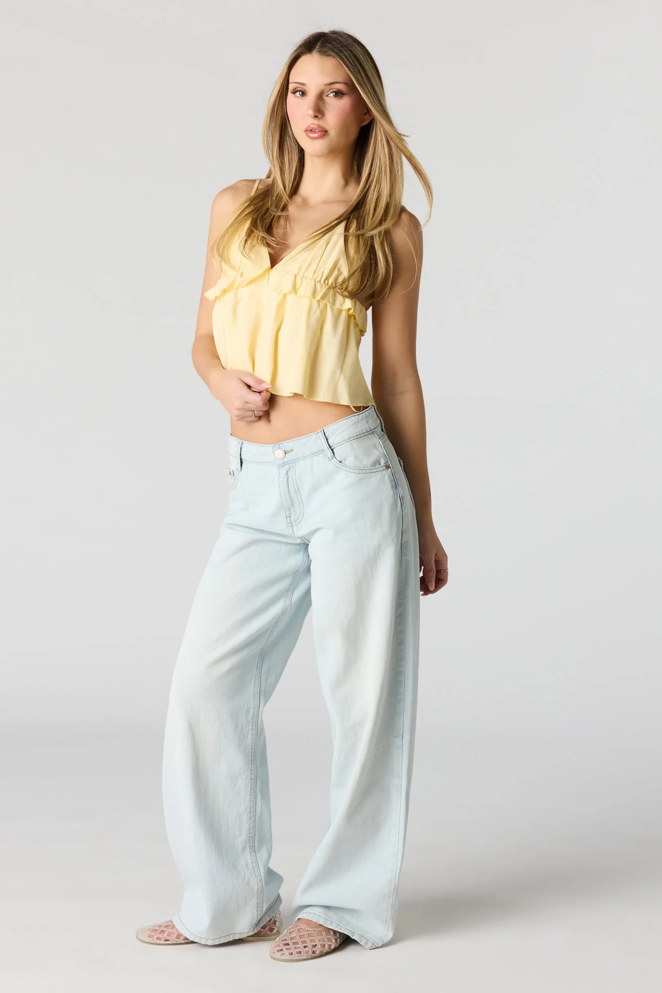 7954-linen-blend-babydoll-tank-19.webp Linen-Blend Babydoll Tank