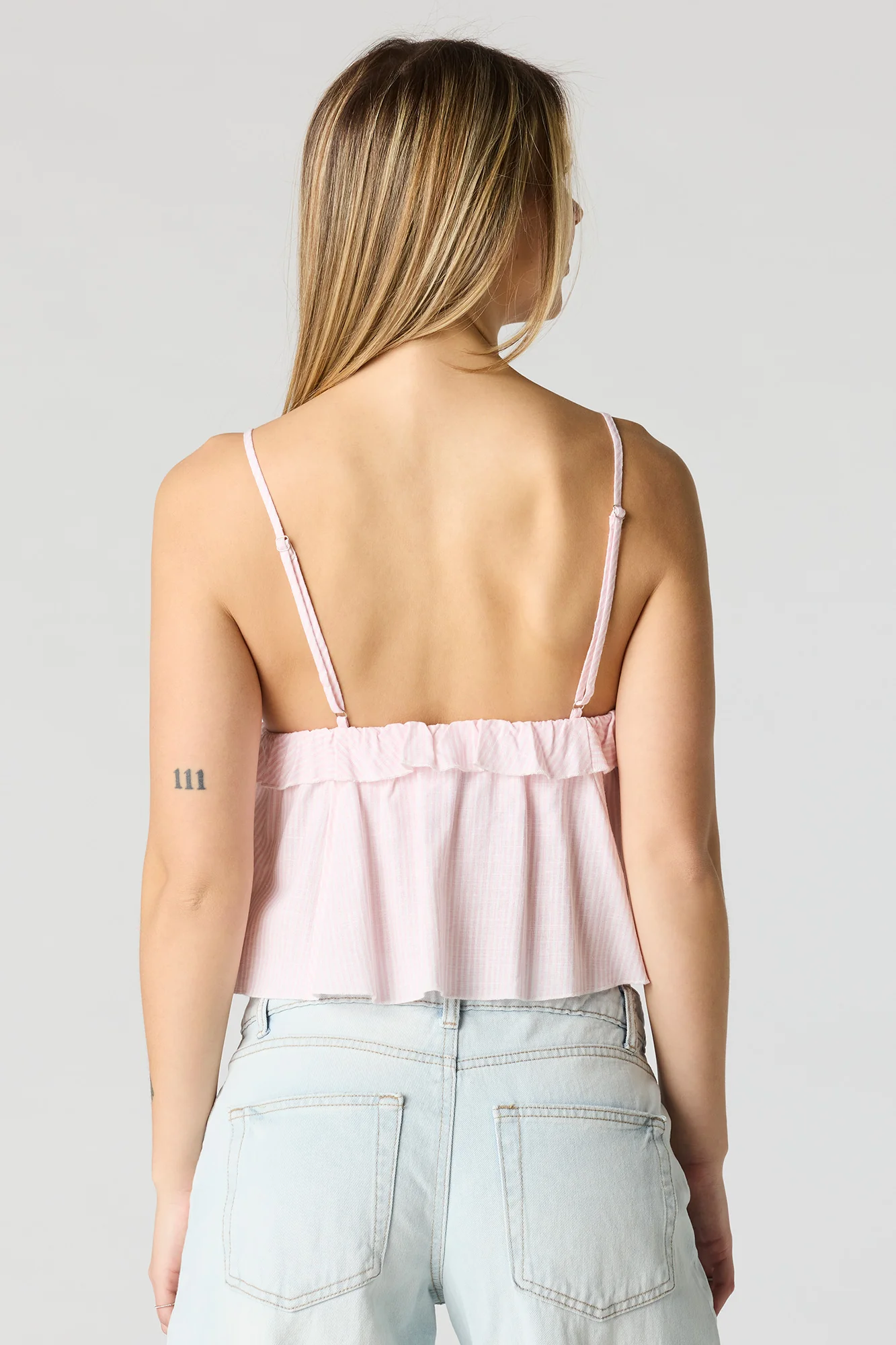 7954-linen-blend-babydoll-tank-2.webp Linen-Blend Babydoll Tank