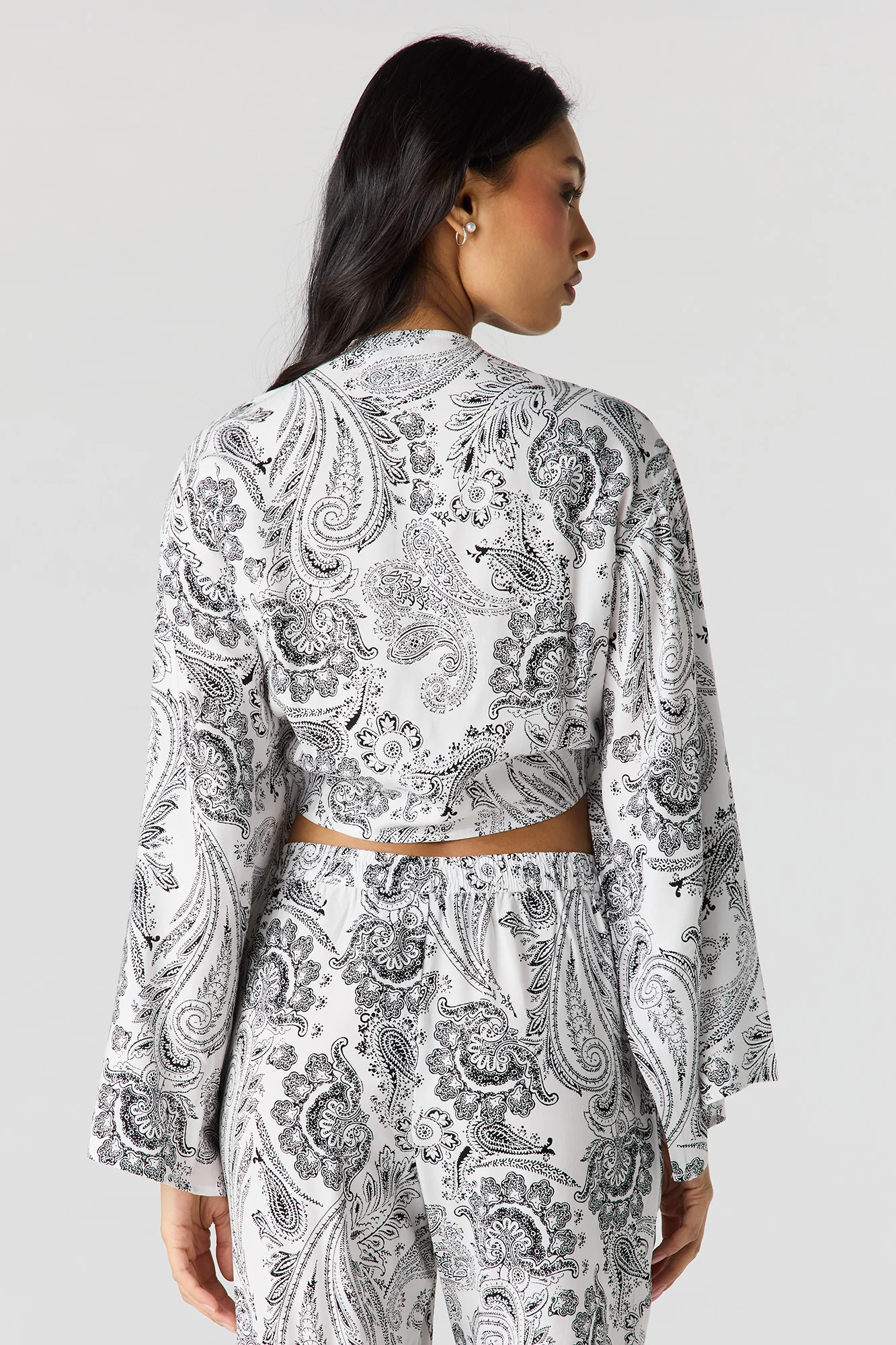 Flowy Tie Front Shrug