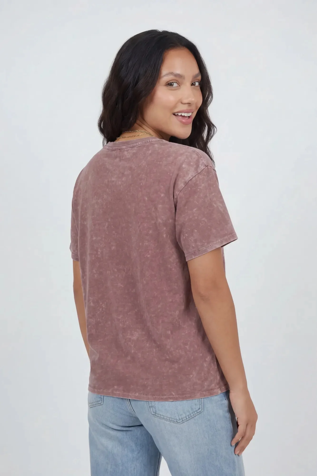 Washed Graphic Boyfriend T-Shirt