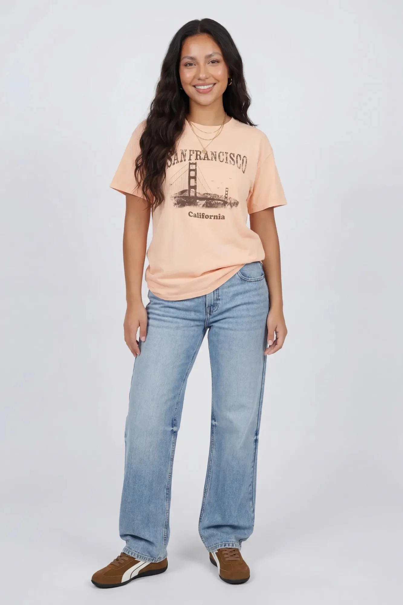 Washed Graphic Boyfriend T-Shirt