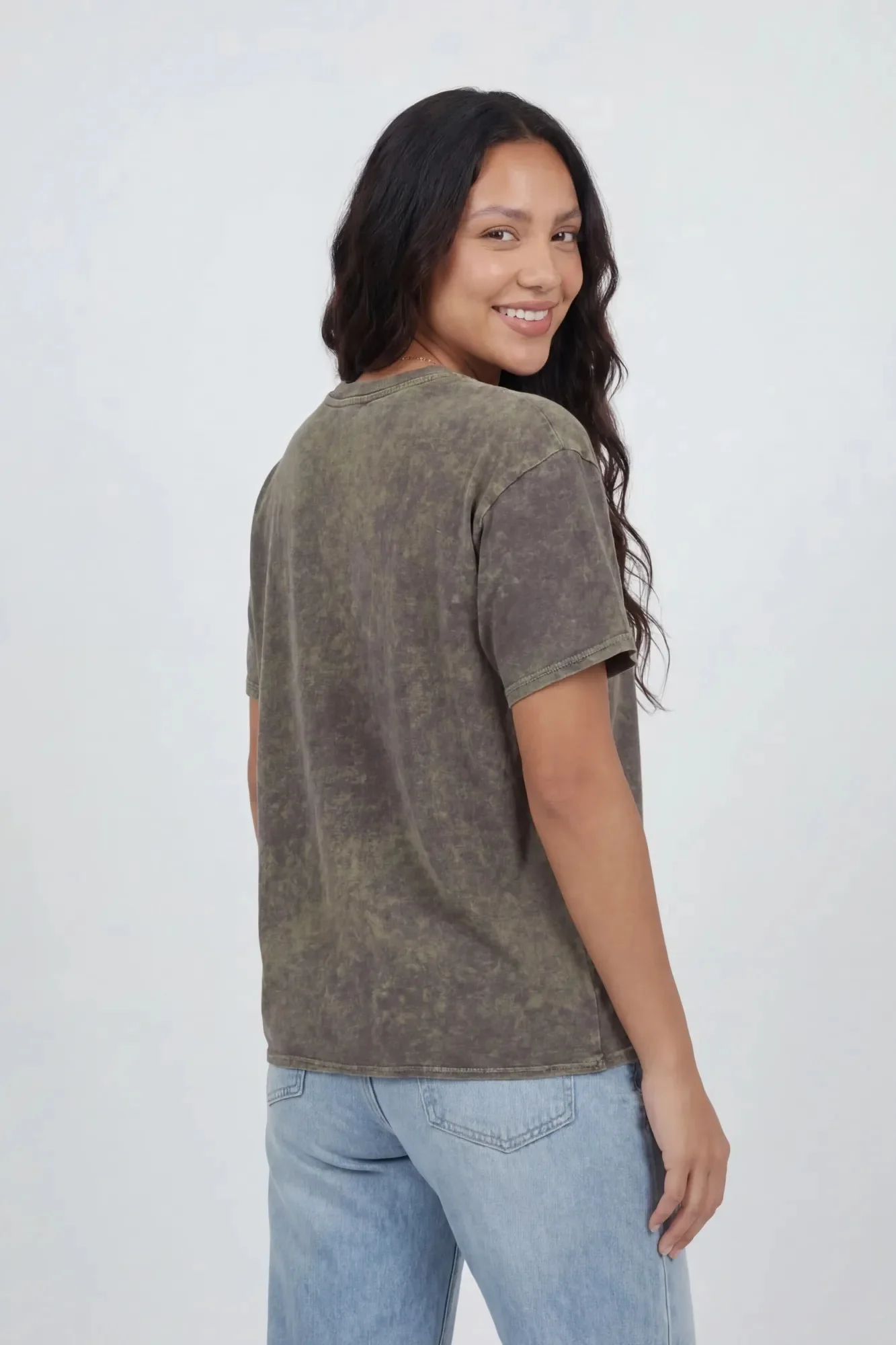 Washed Graphic Boyfriend T-Shirt