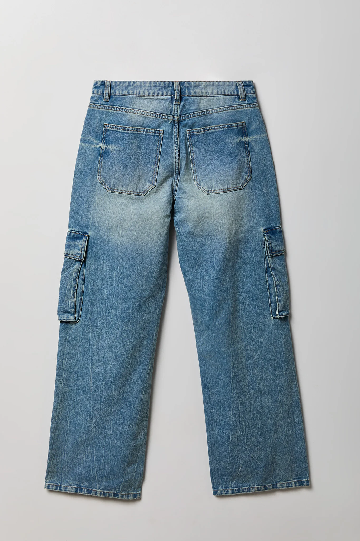 Multi Pocket Cargo Jean