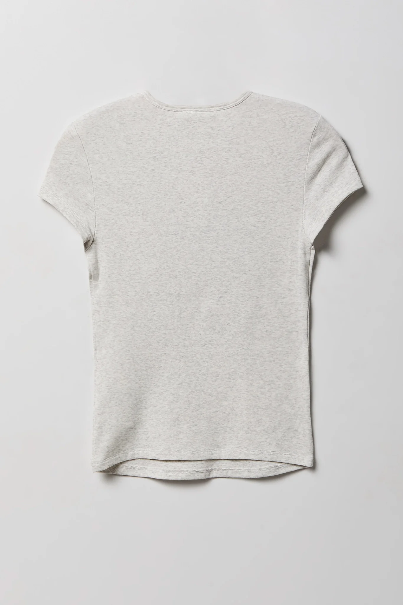 Graphic Ribbed T-Shirt
