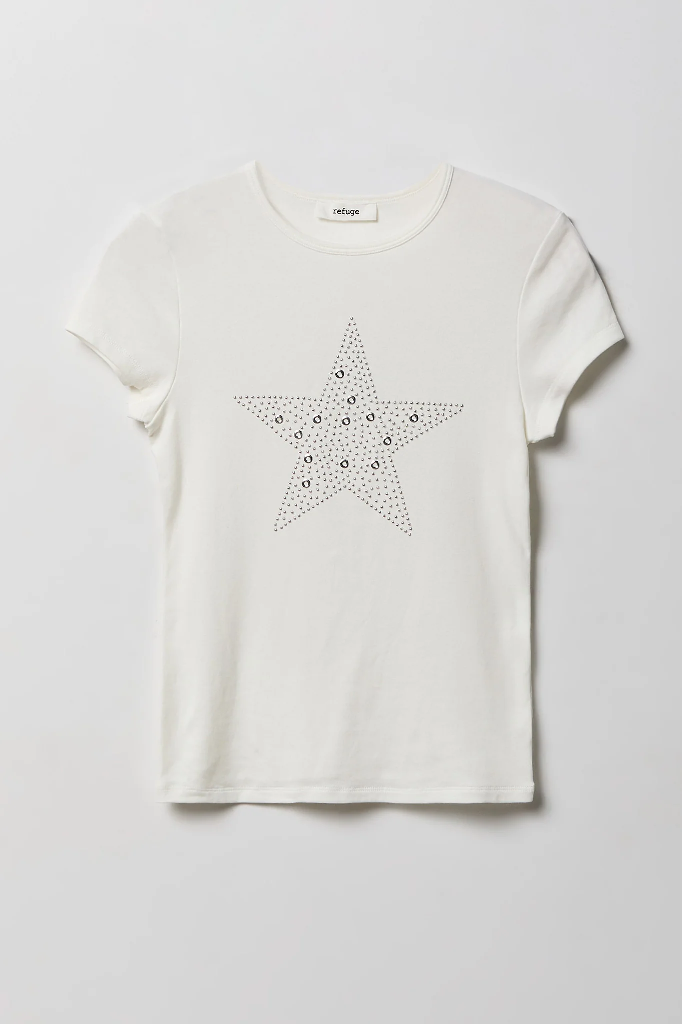 Graphic Ribbed T-Shirt