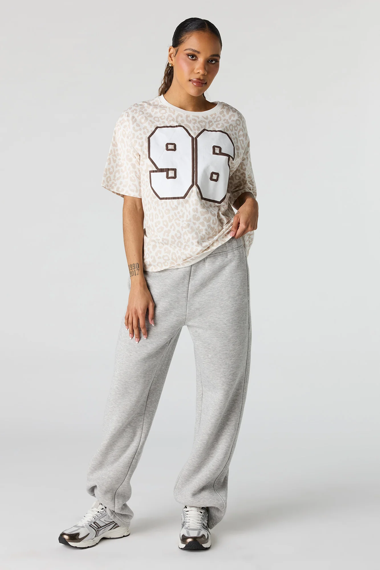 Graphic Printed Boyfriend T-Shirt