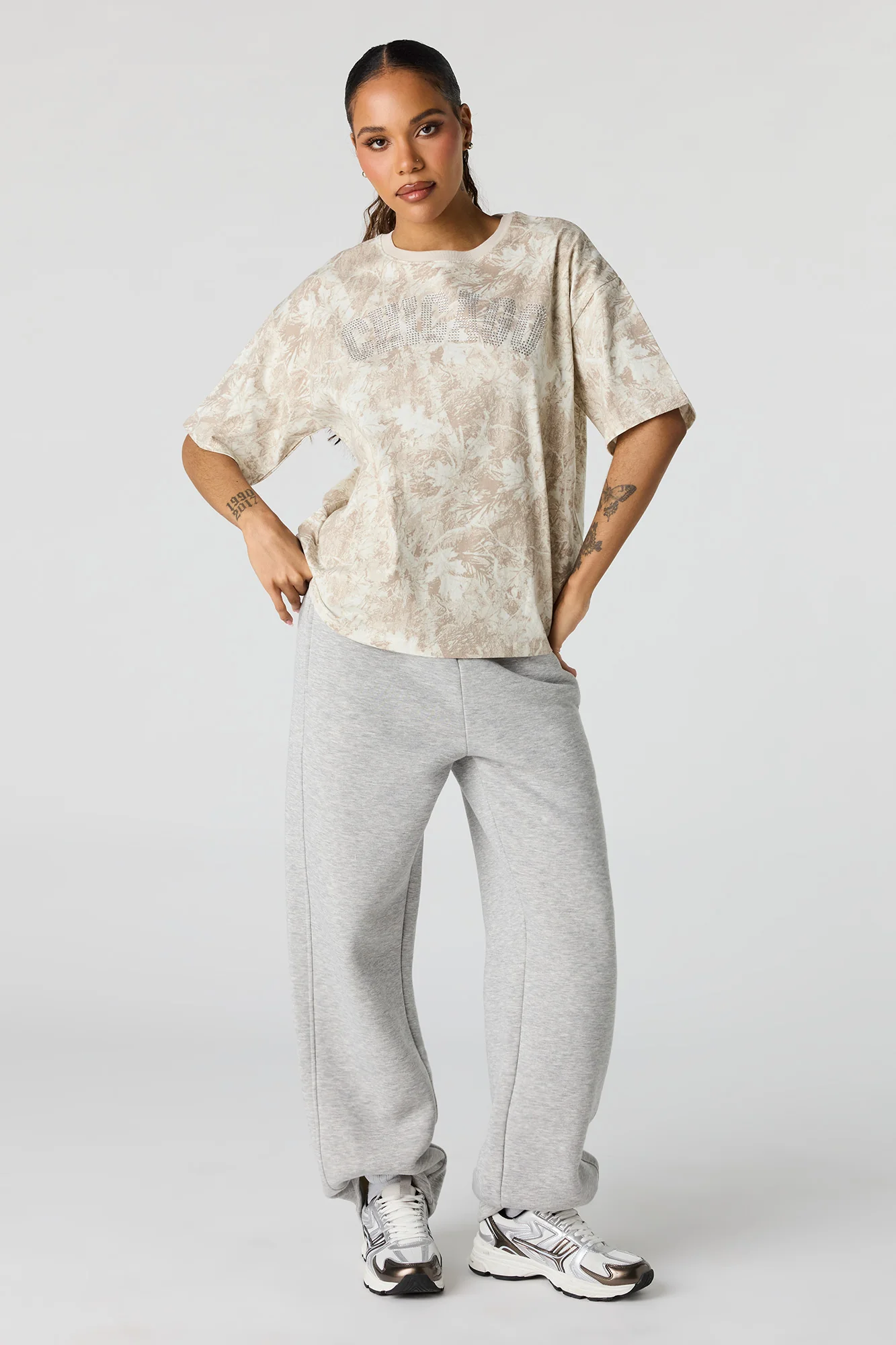 Graphic Printed Boyfriend T-Shirt