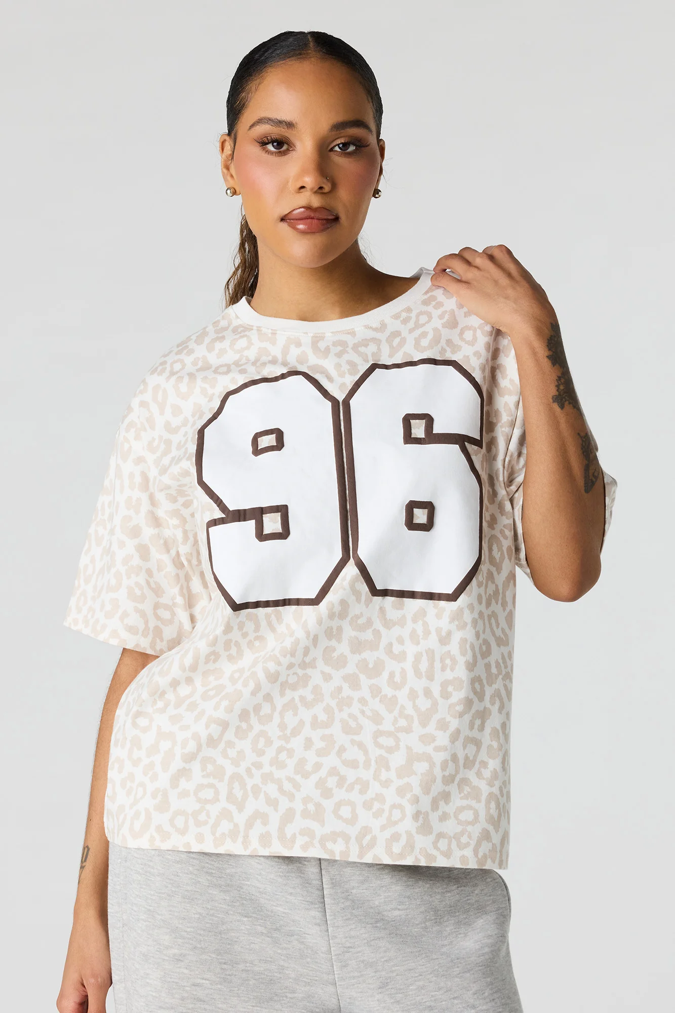 Graphic Printed Boyfriend T-Shirt