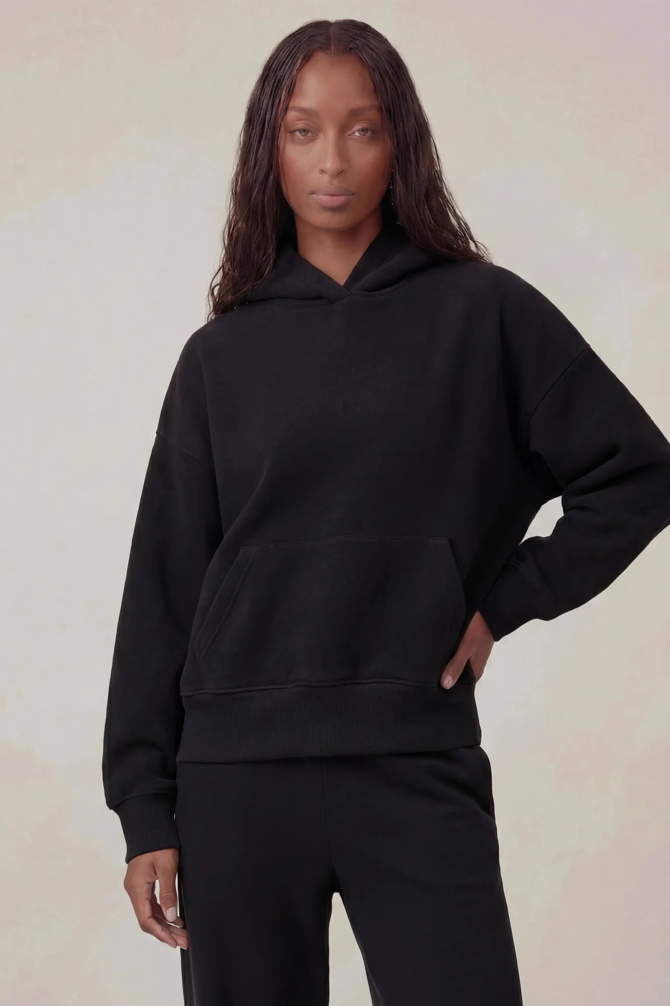 Fleece Boxy Hoodie