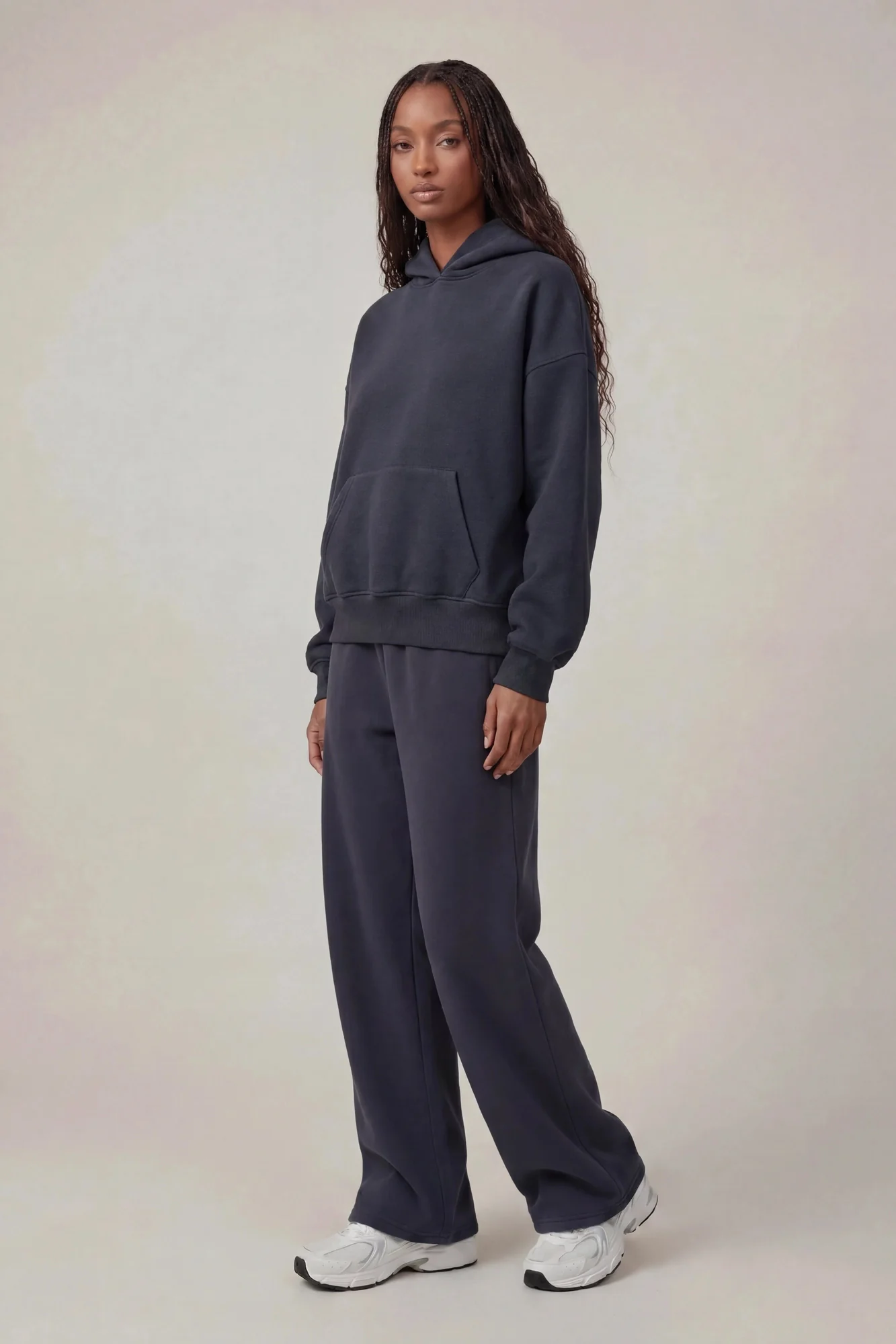 Fleece Boxy Hoodie