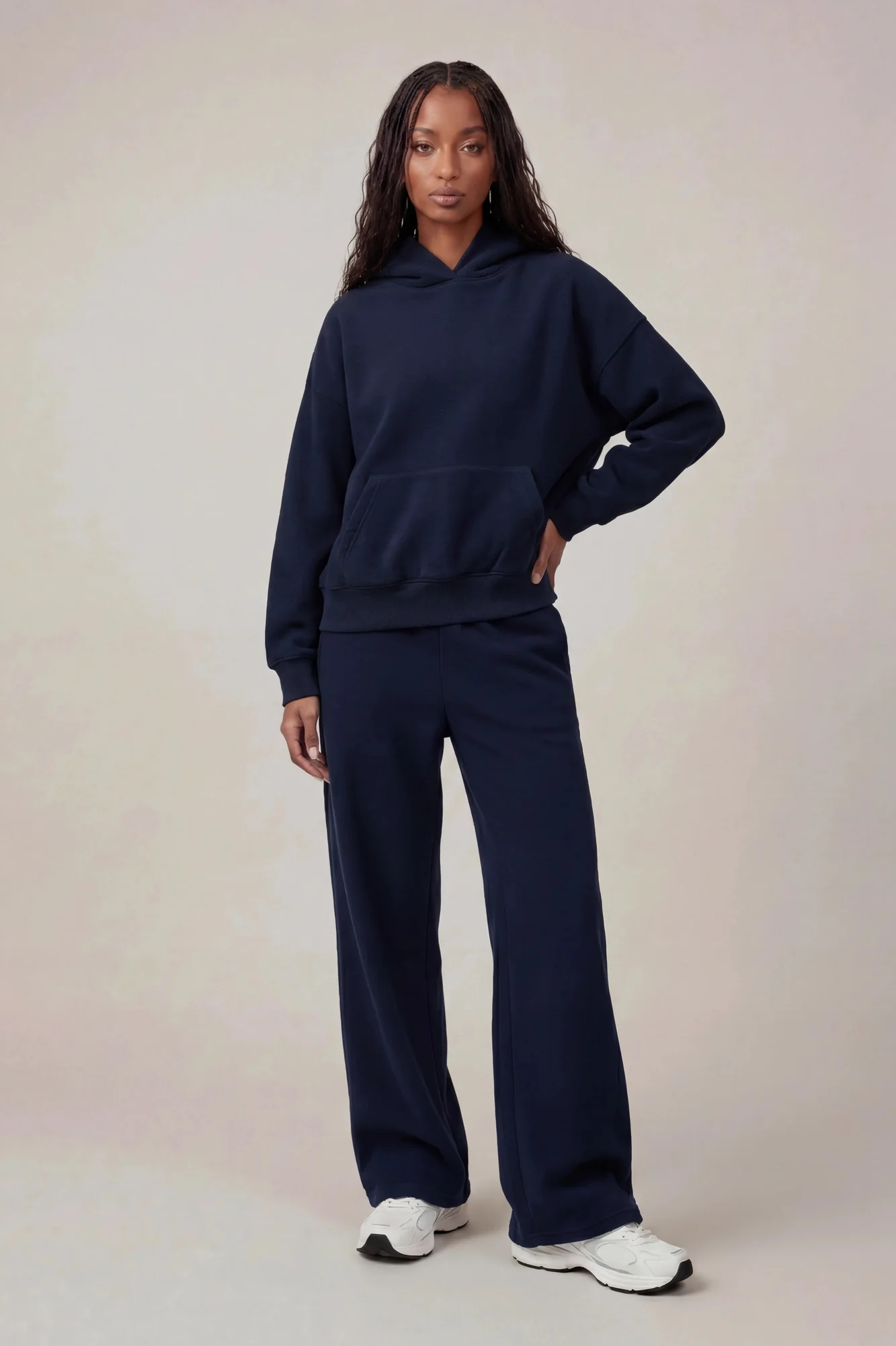 Fleece Boxy Hoodie