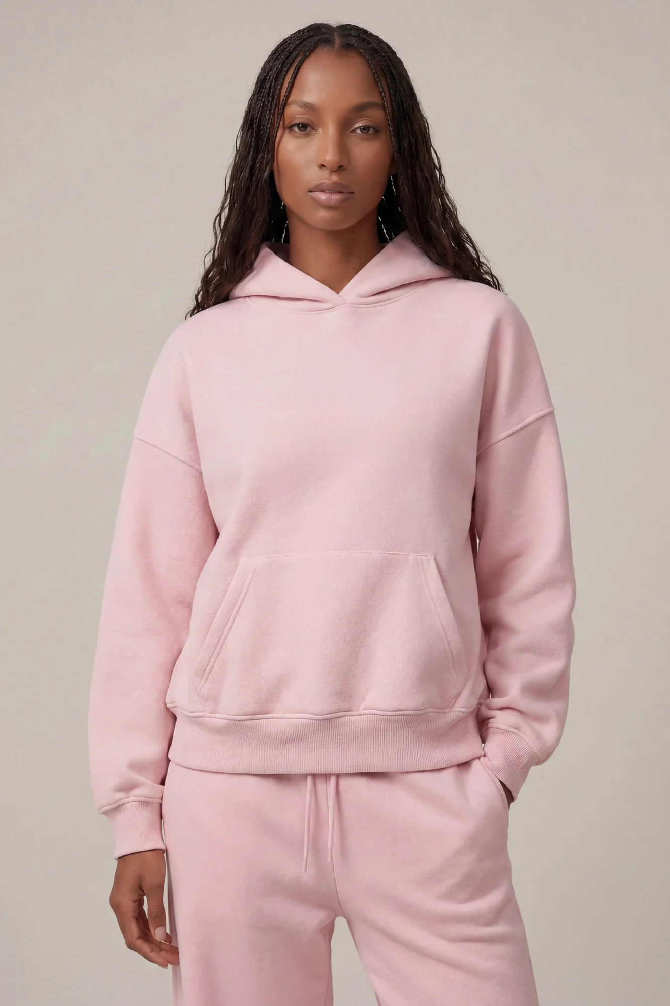 Fleece Boxy Hoodie