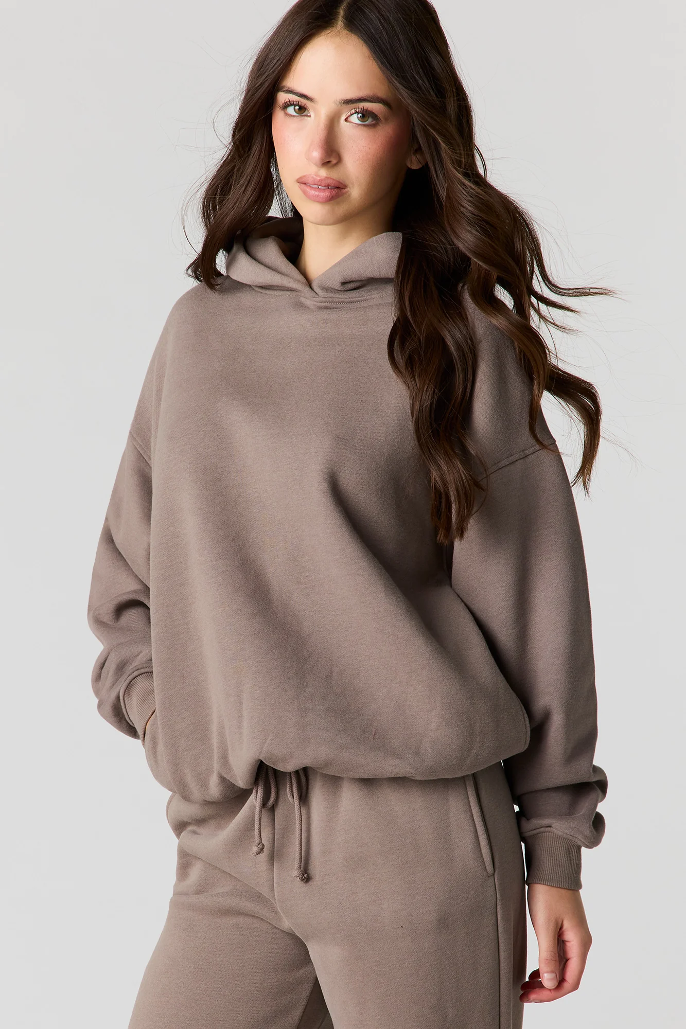 Luxe Fleece Boxy Hoodie