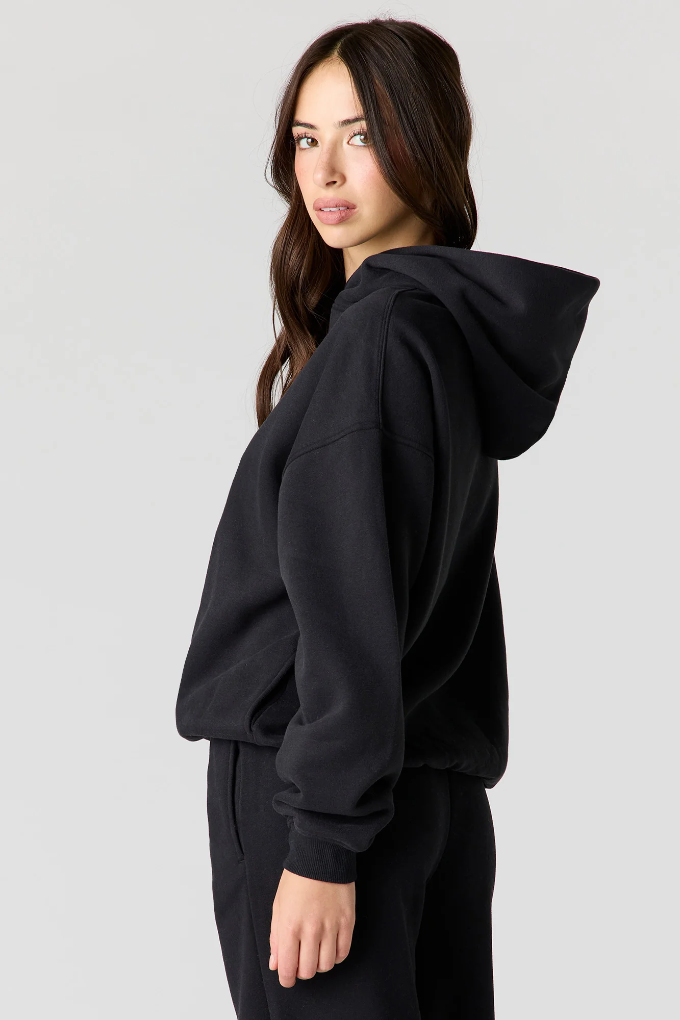 Luxe Fleece Boxy Hoodie