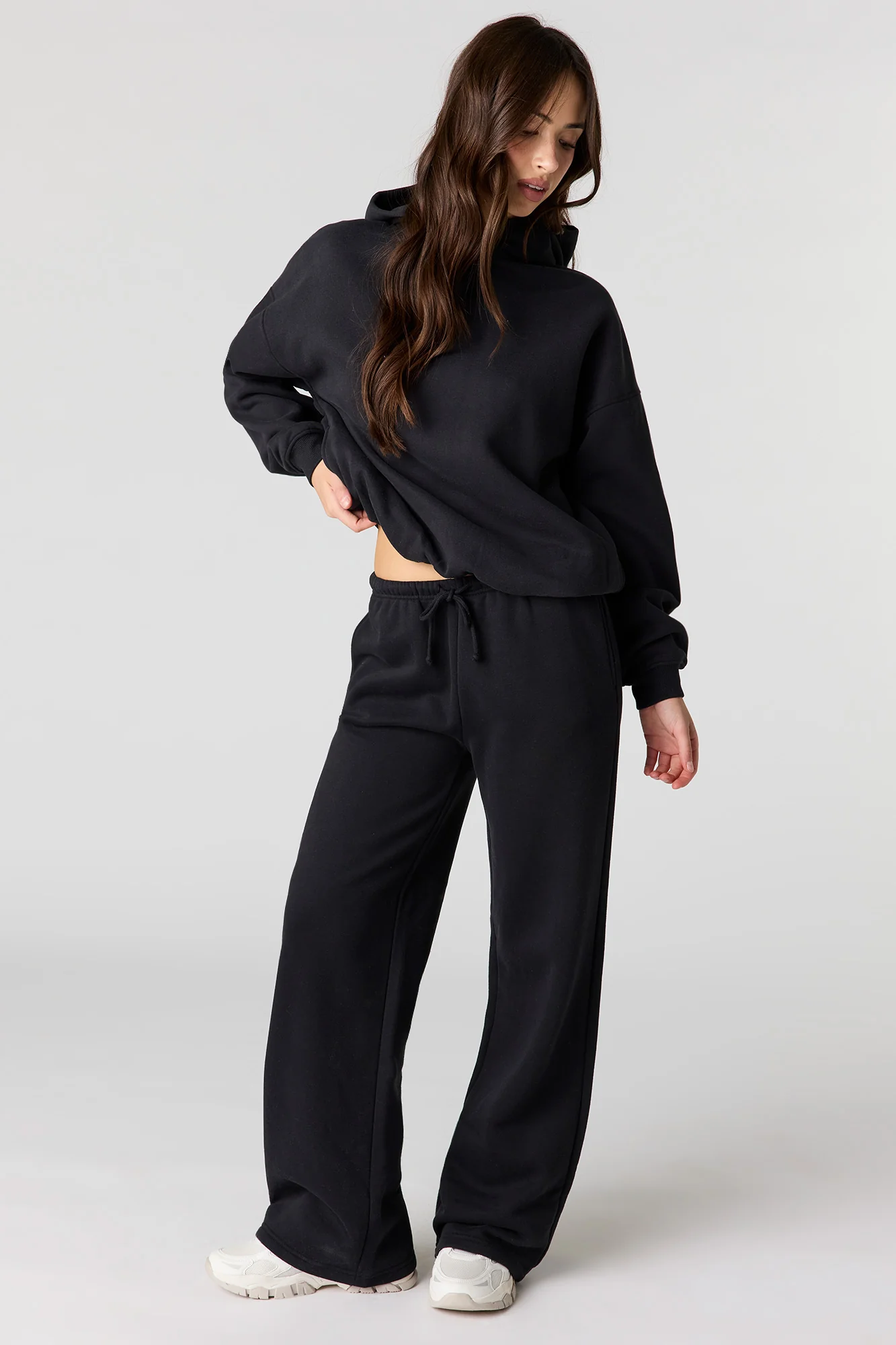 Luxe Fleece Boxy Hoodie