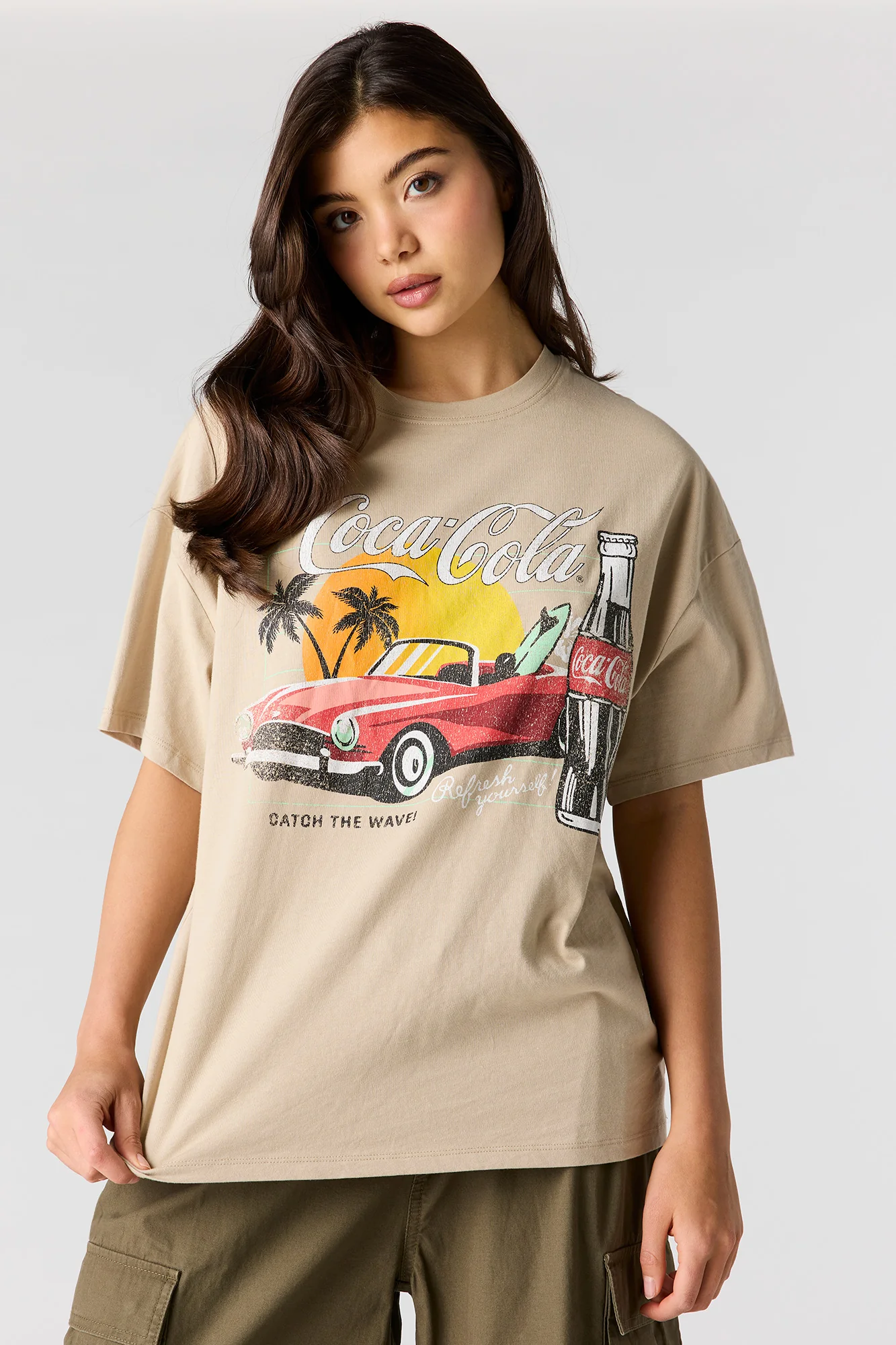 Luxe Heavy Cotton Coca-Cola Graphic T-Shirt
