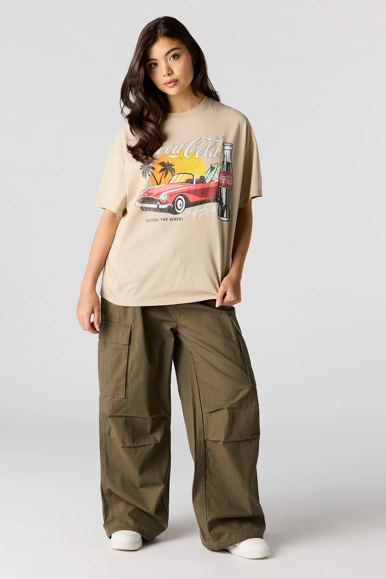 Luxe Heavy Cotton Coca-Cola Graphic T-Shirt