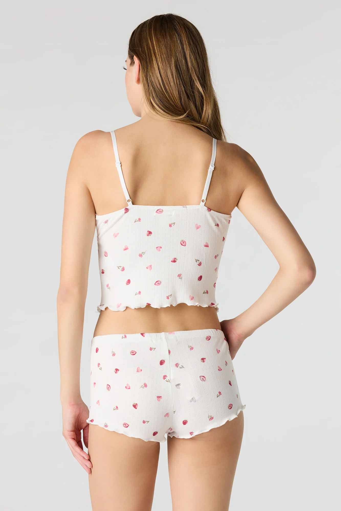 Pointelle Tank & Short Pajama Set