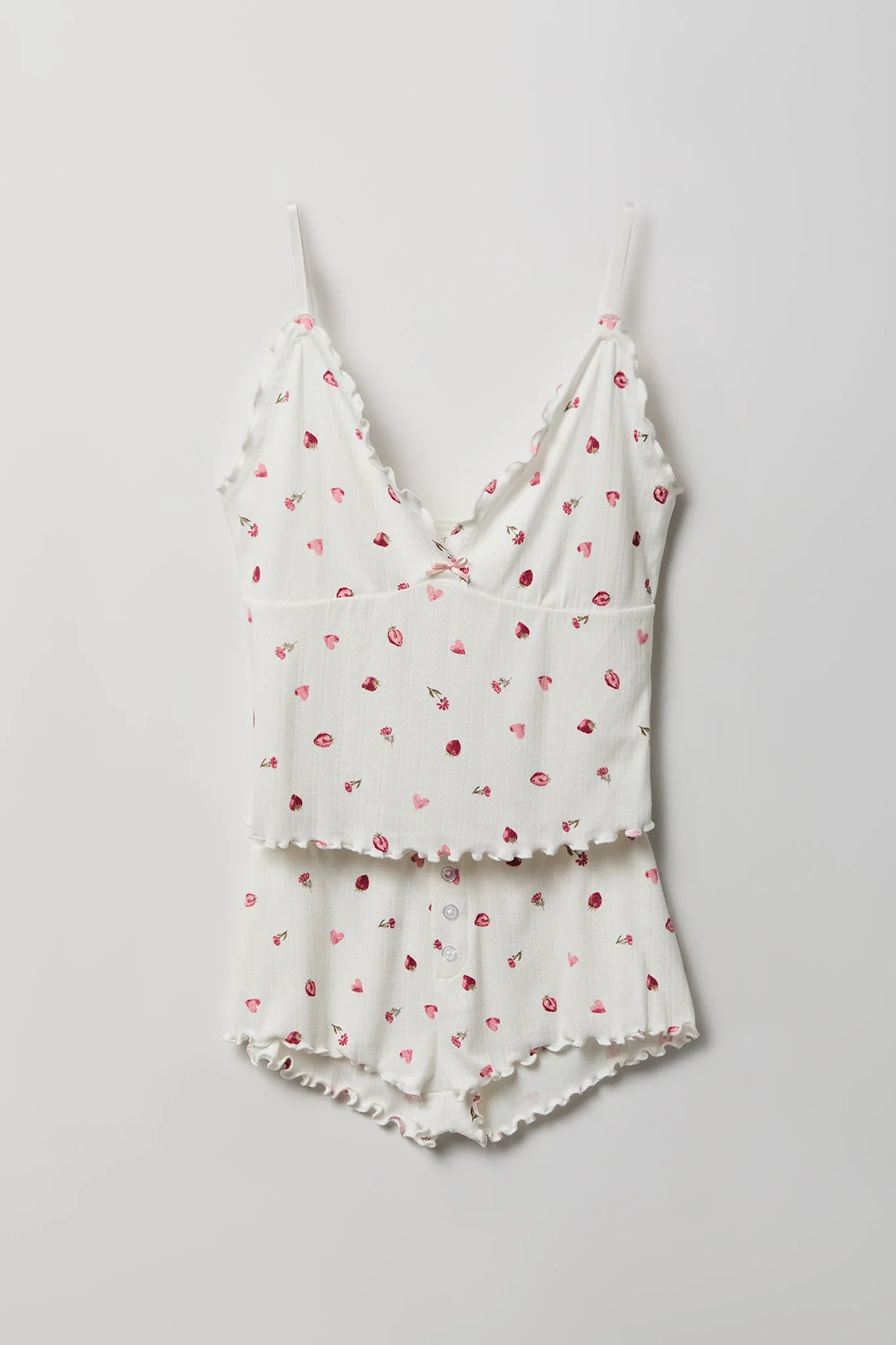 Pointelle Tank & Short Pajama Set