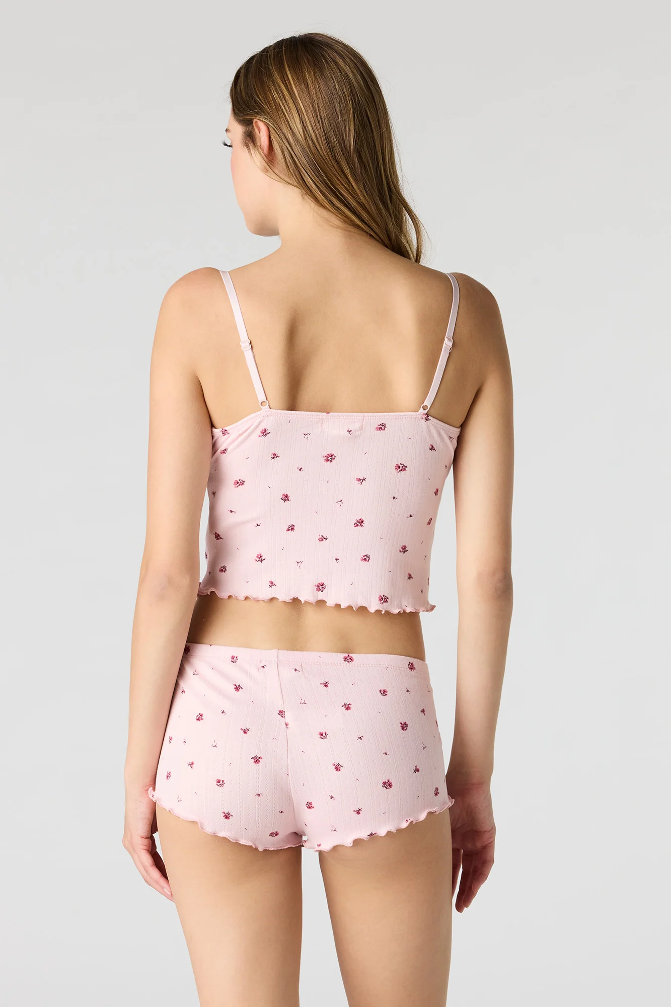 Pointelle Tank & Short Pajama Set