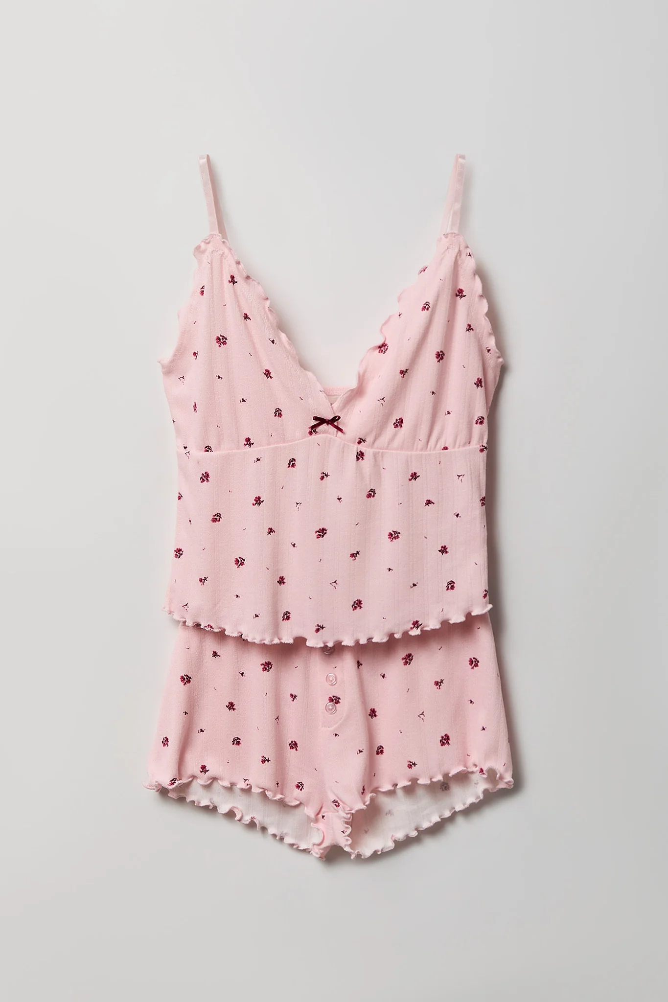 Pointelle Tank & Short Pajama Set