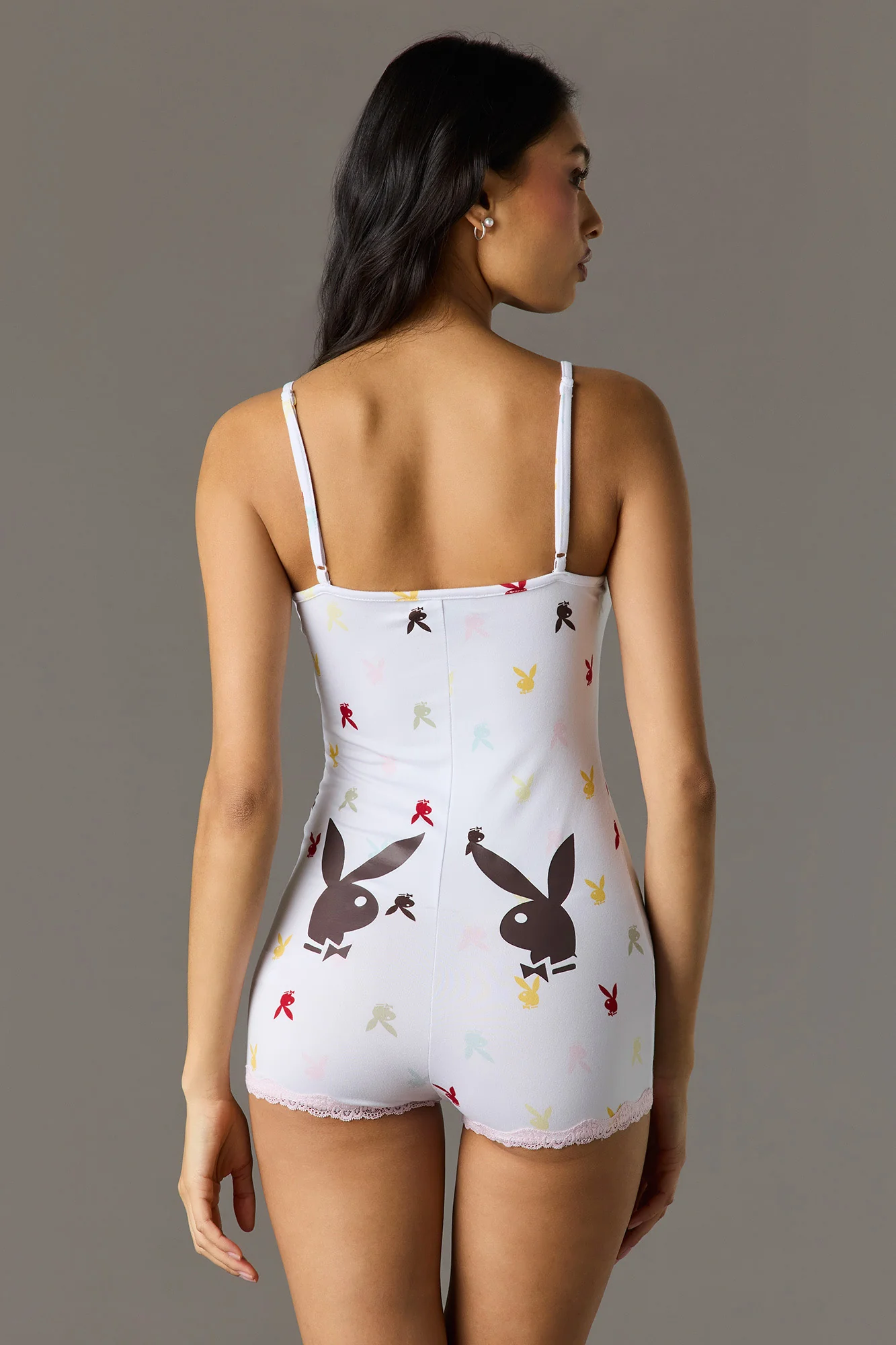 9128-playboy-lace-trim-pajama-romper-8.webp Playboy Lace Trim Pajama Romper