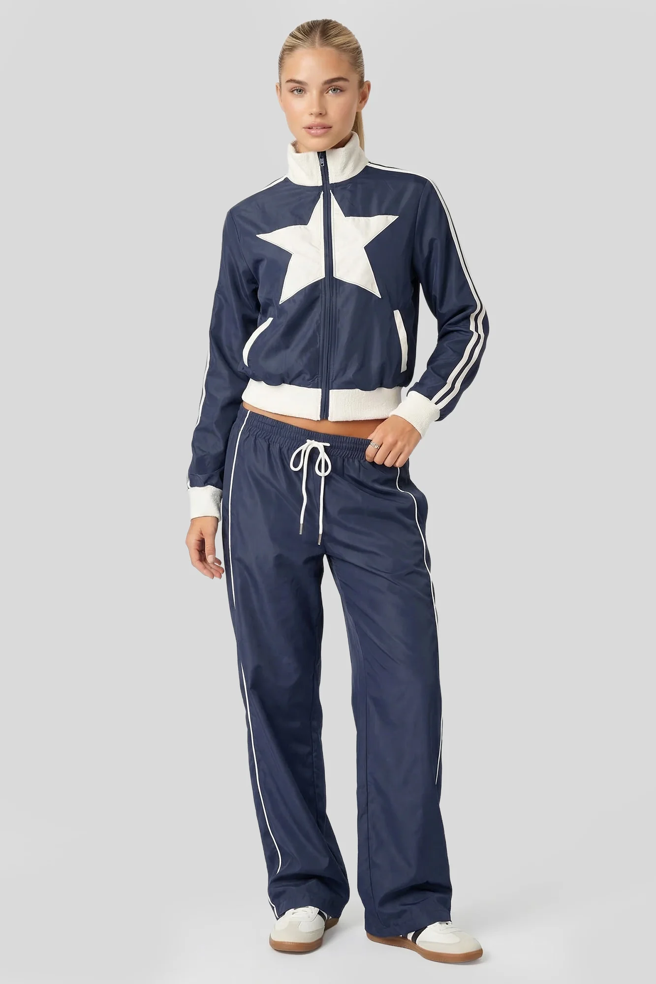 Nylon Star Track Jacket